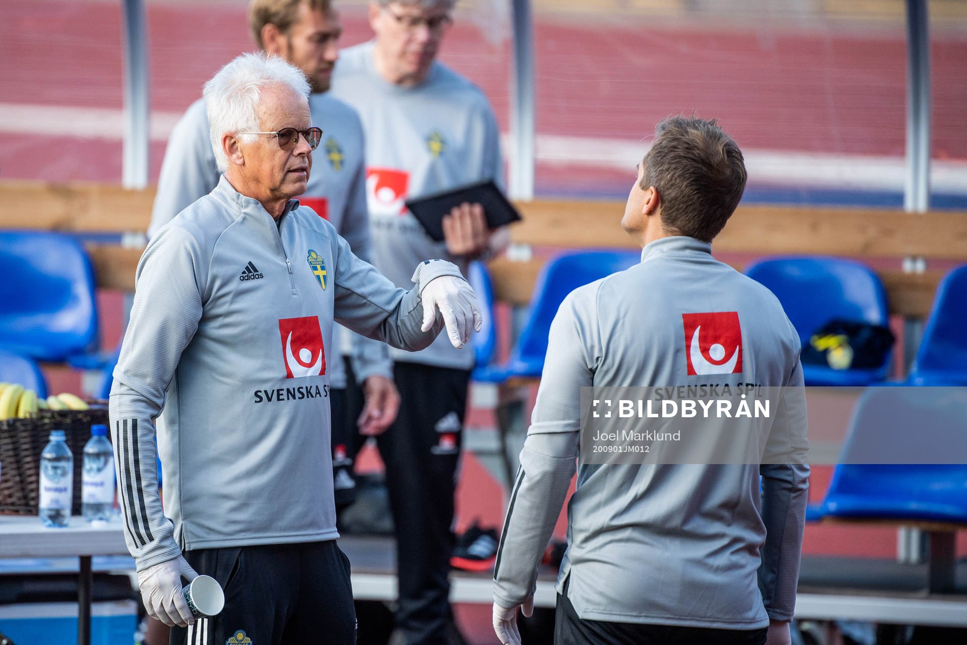 Anders Valentin and Jonas Werner, team doctors of the