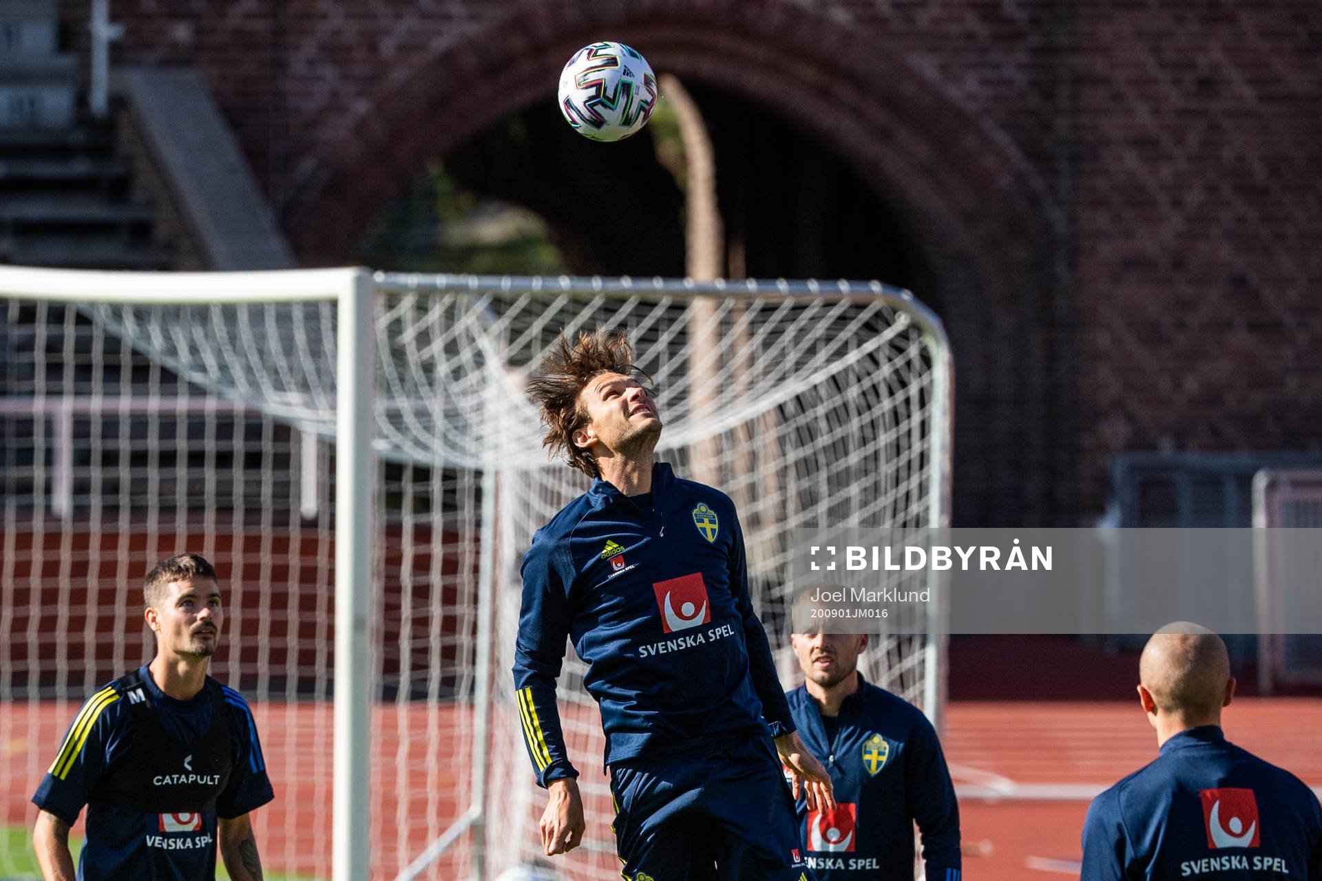 Albon Ekdal of the Swedish national football team