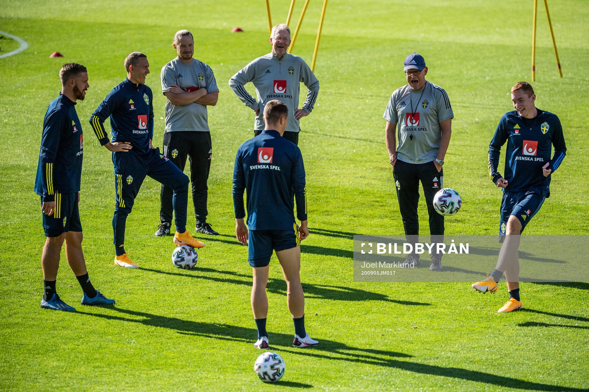 Pontus Jansson, Ludwig Augustinsson, Hasse Jacobsson, Janne