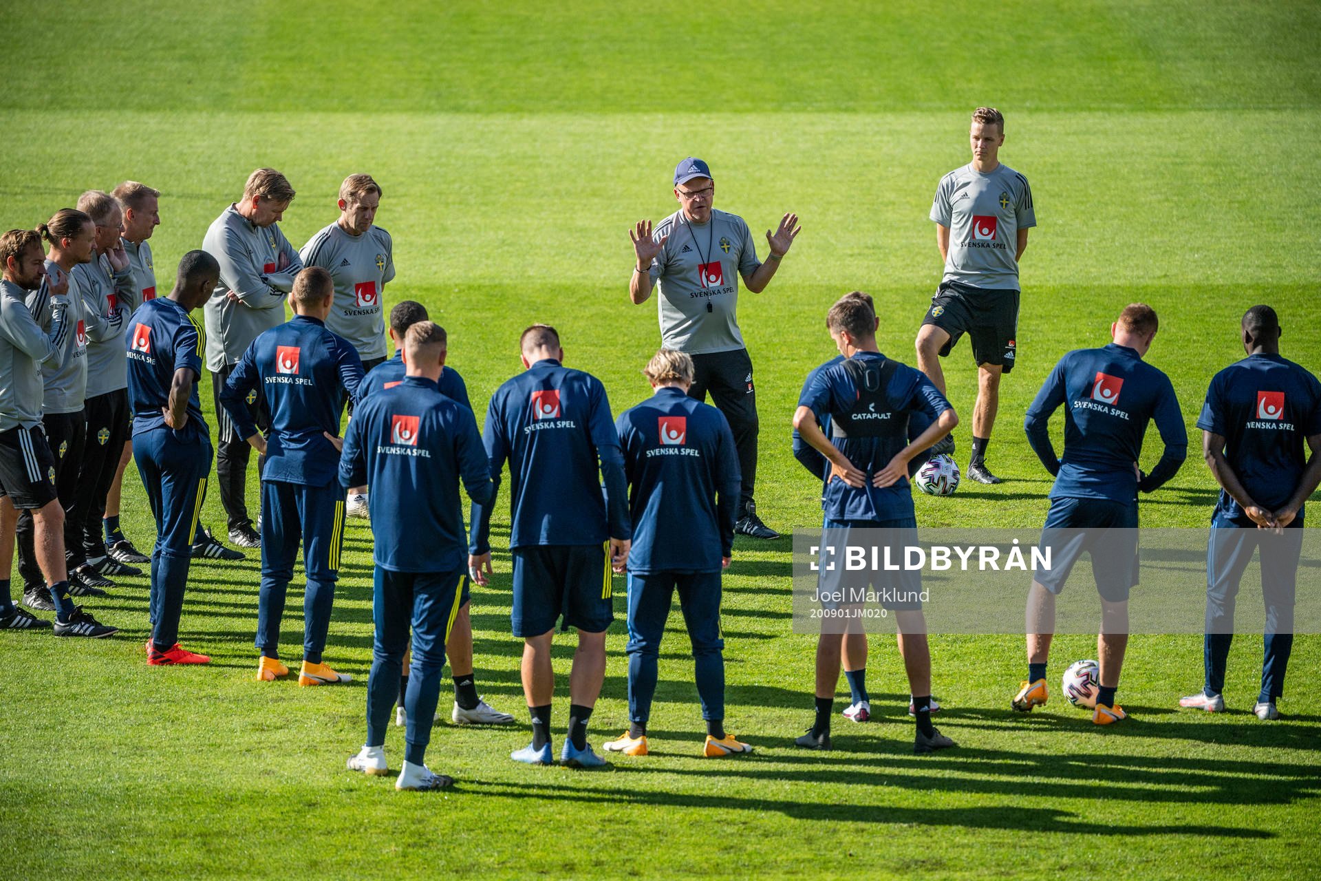 Janne Andersson, head coach of the Swedish national