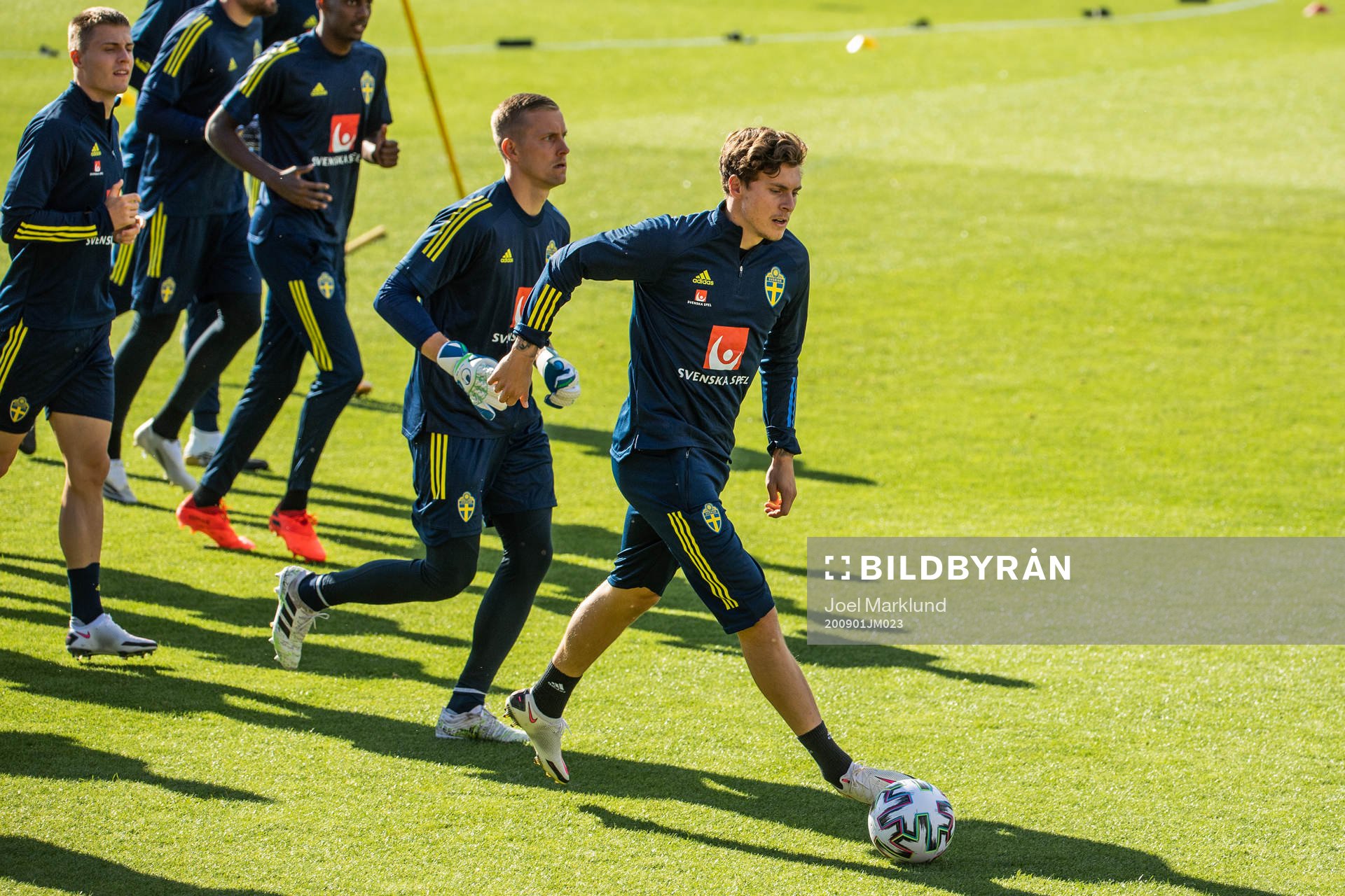 Victor Nilsson Lindelöf of the Swedish national football