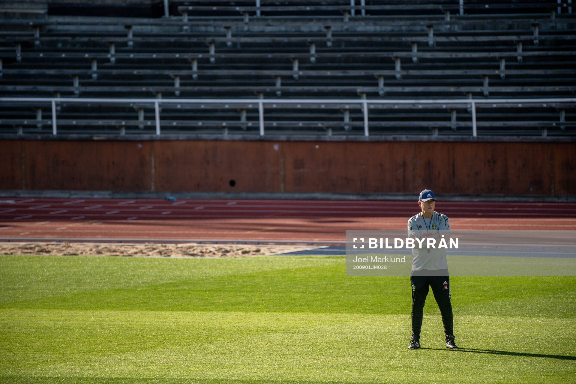 Janne Andersson, head coach of the Swedish national