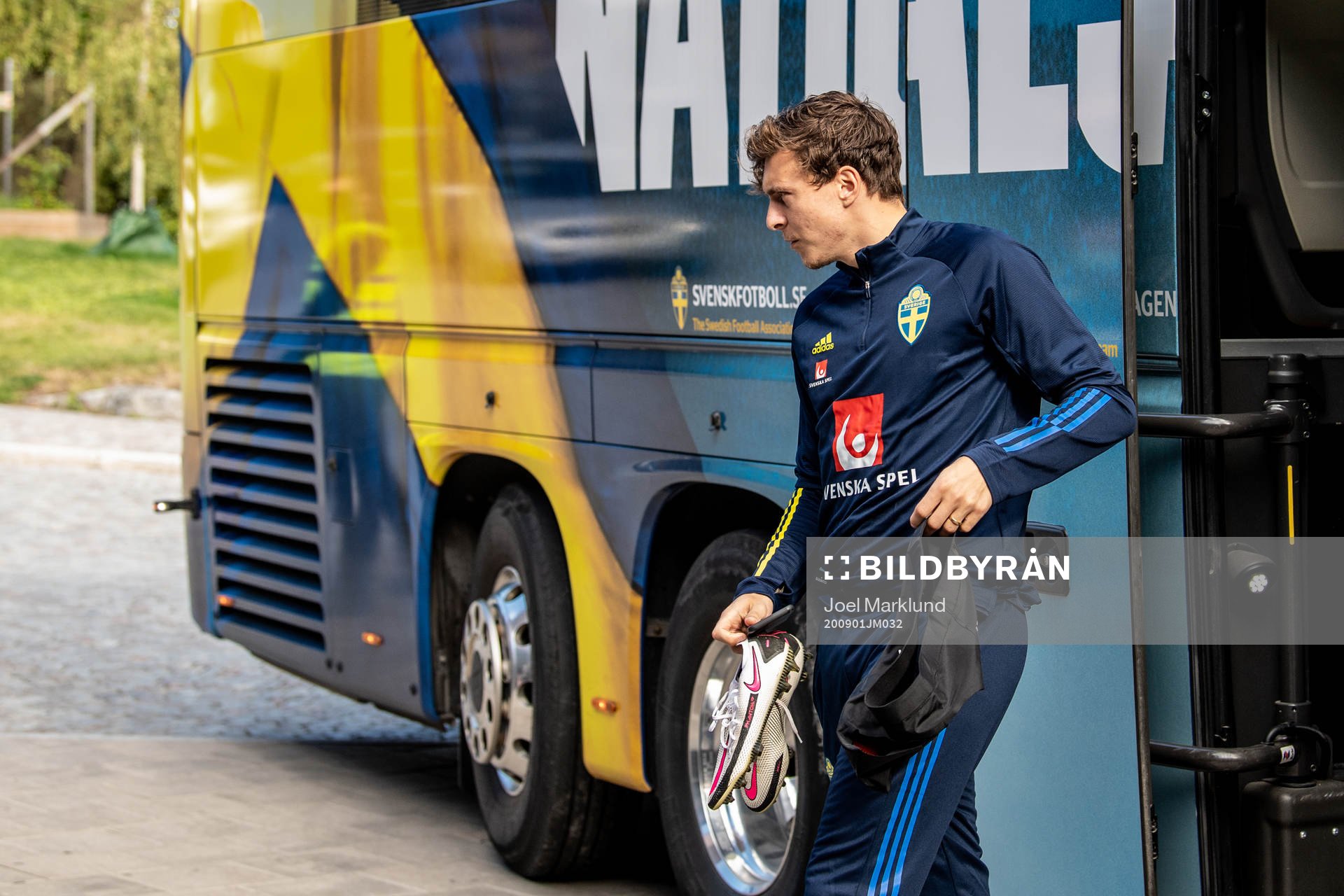 Victor Nilsson Lindelöf of the Swedish national football