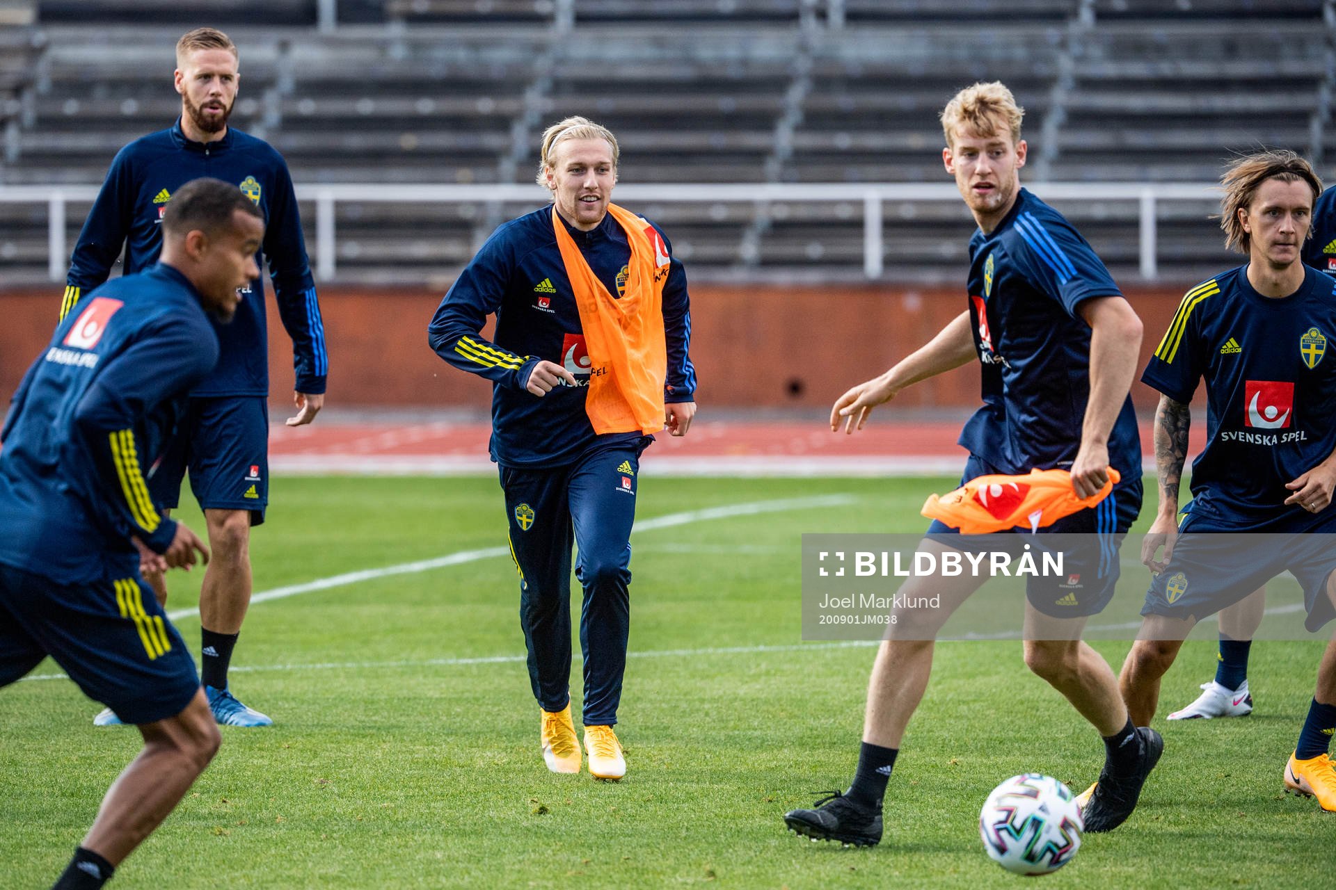 Emil Forsberg of the Swedish national football team
