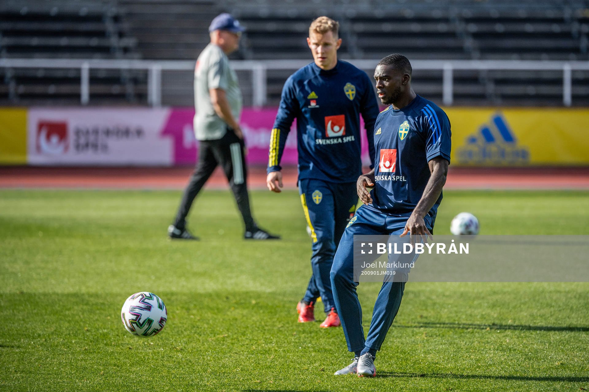 Ken Sema of the Swedish national football team
