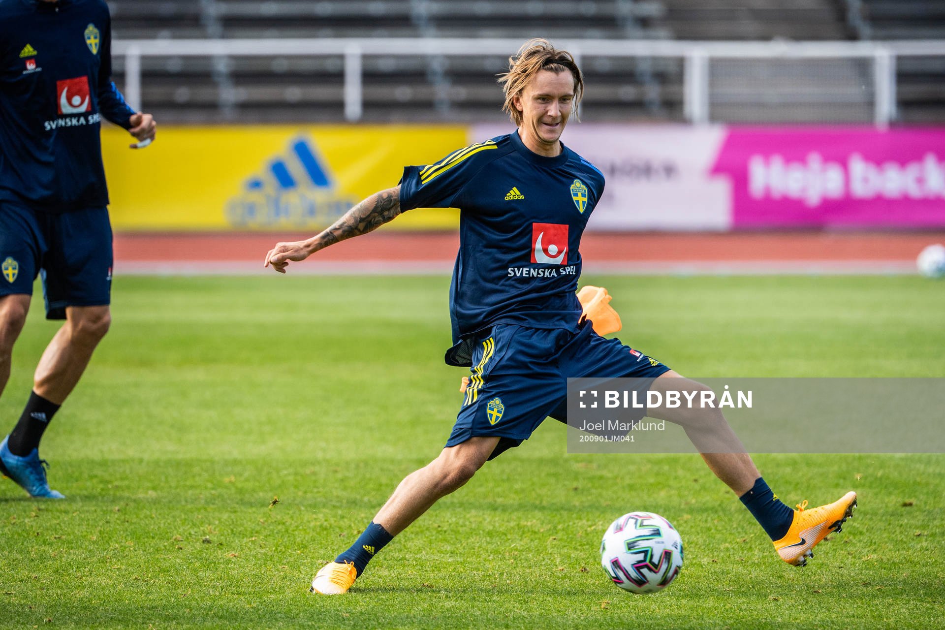 Kristoffer Olsson of the Swedish national football team