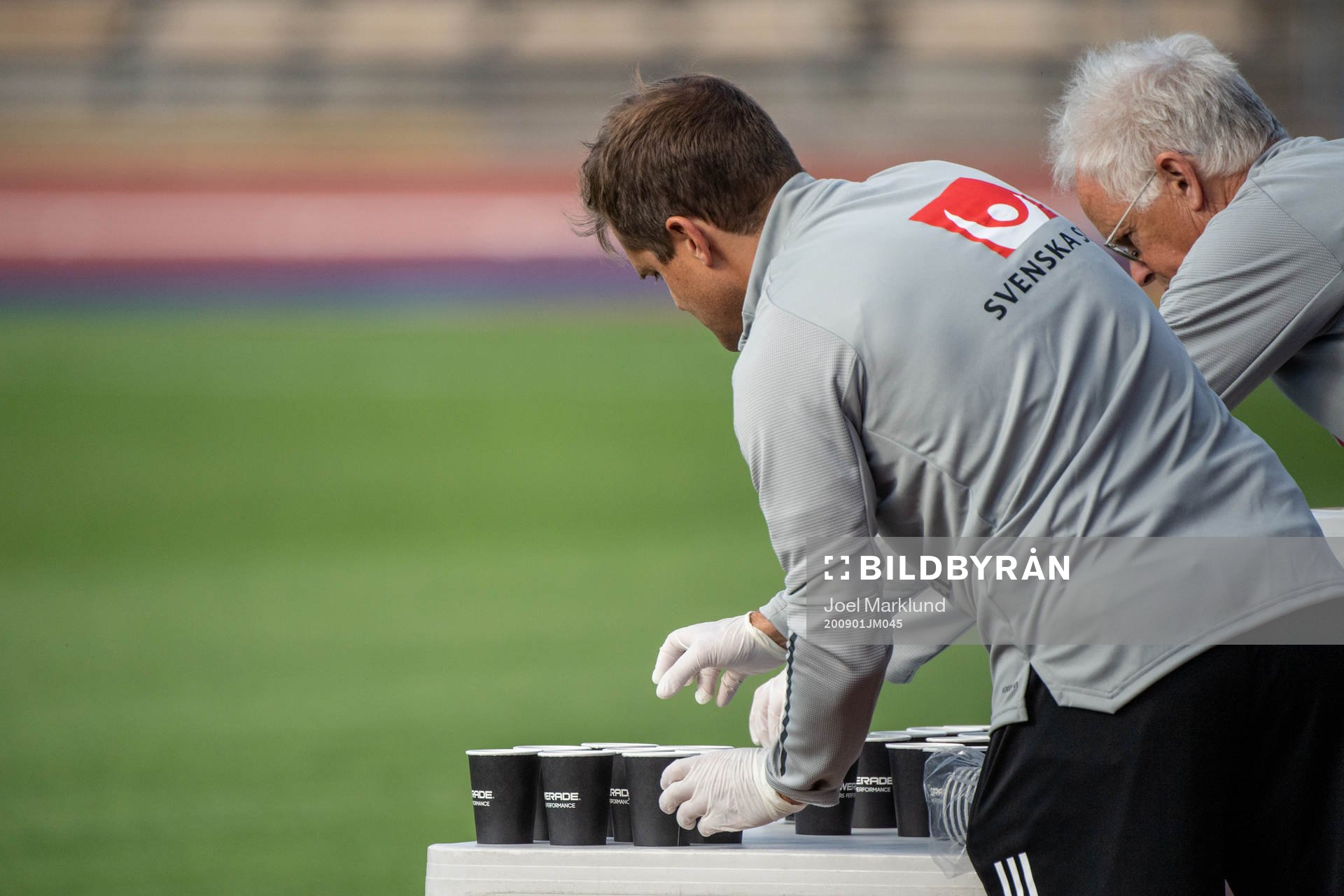 Jonas Werner and Anders Valentin, team doctors of the