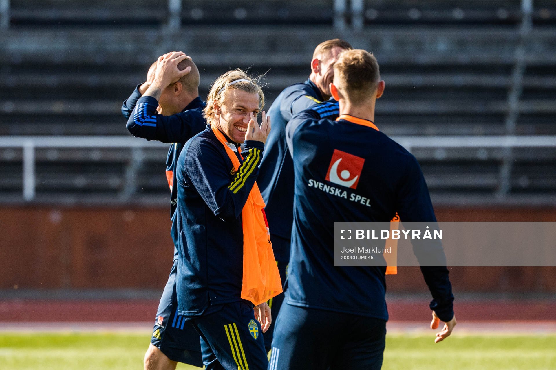 Emil Forsberg of the Swedish national football team