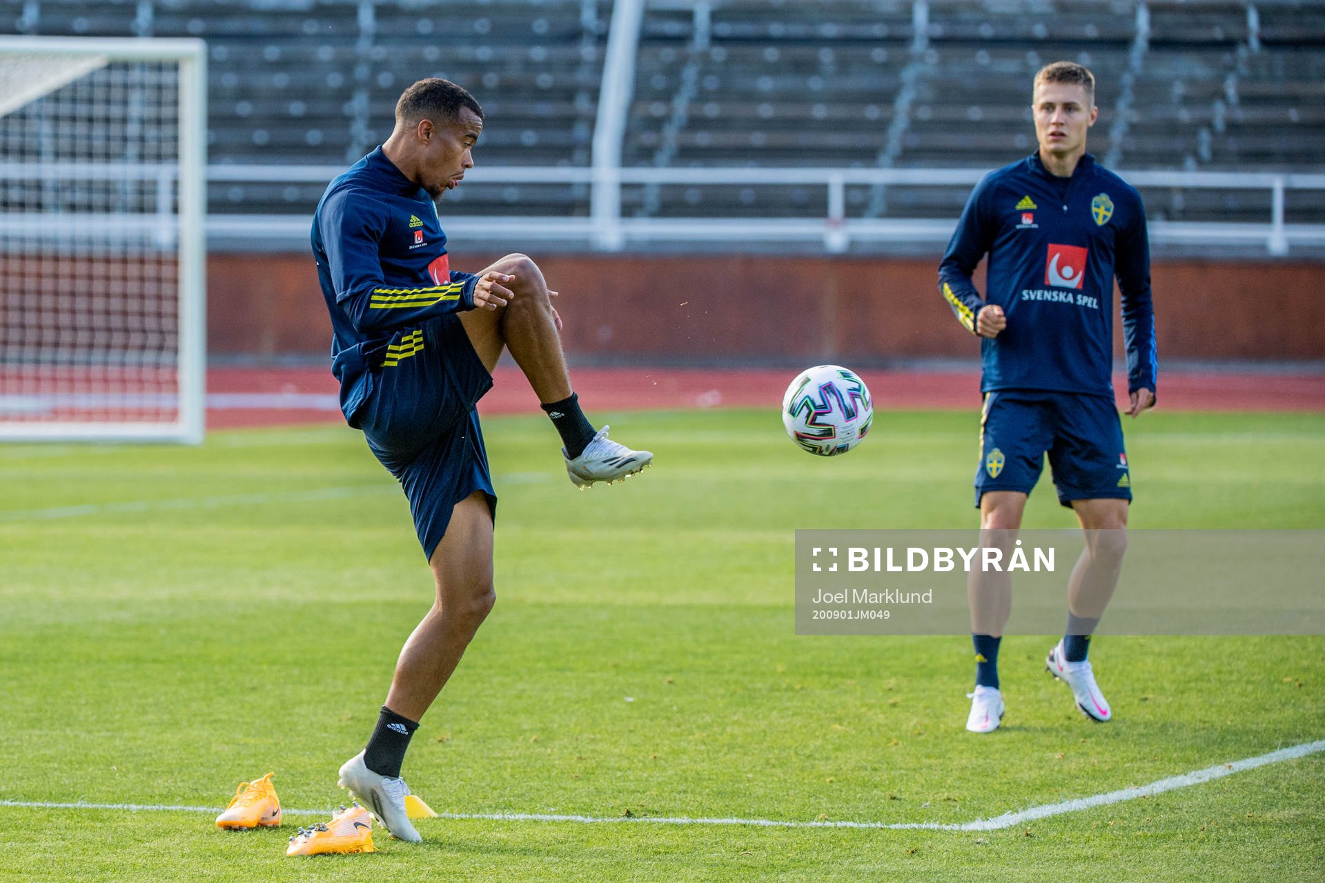 Robin Quaison of the Swedish national football team