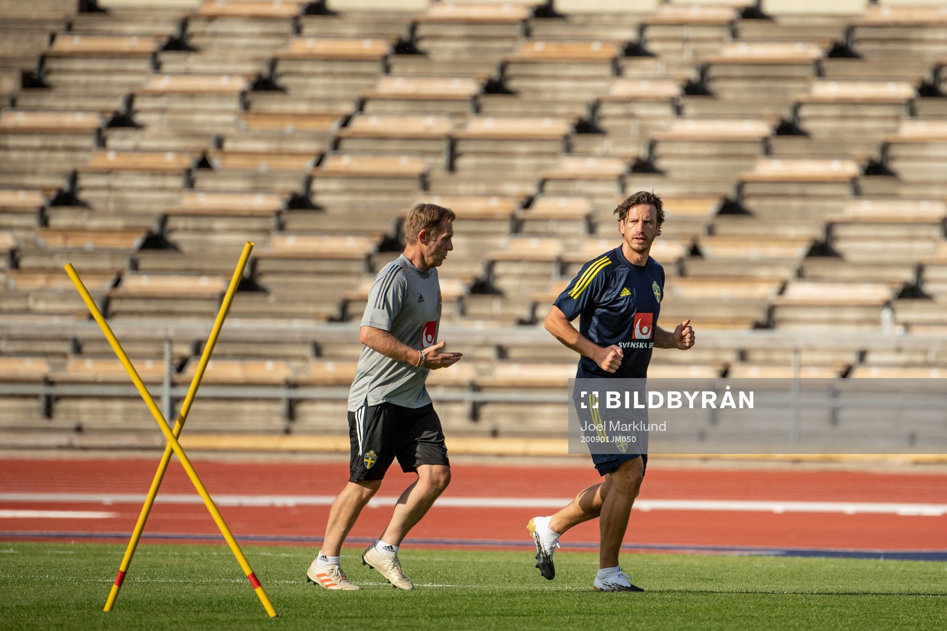 Paul Balsom, performance manager and Gustav Svensson of the