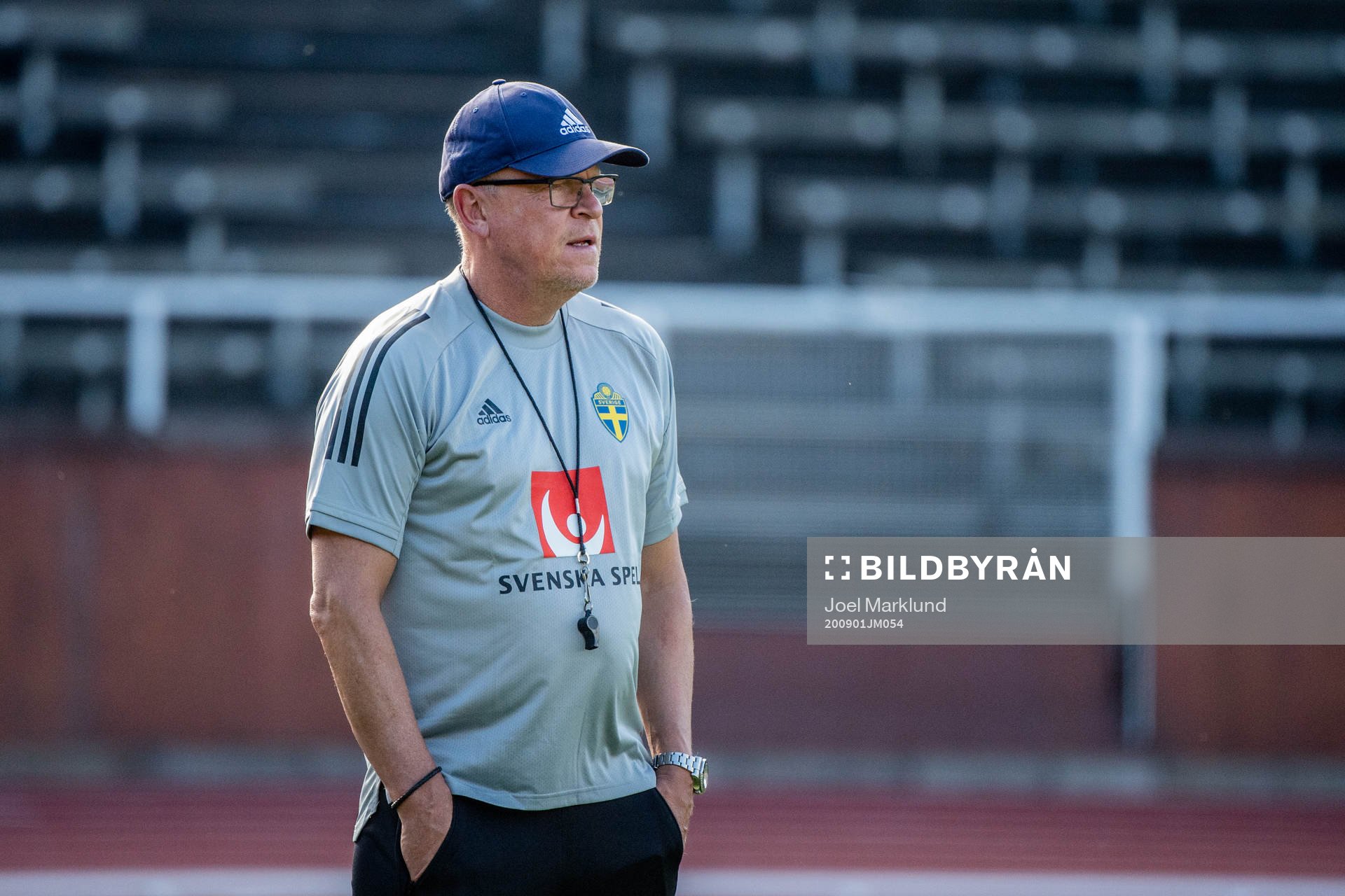 Janne Andersson, head coach of the Swedish national