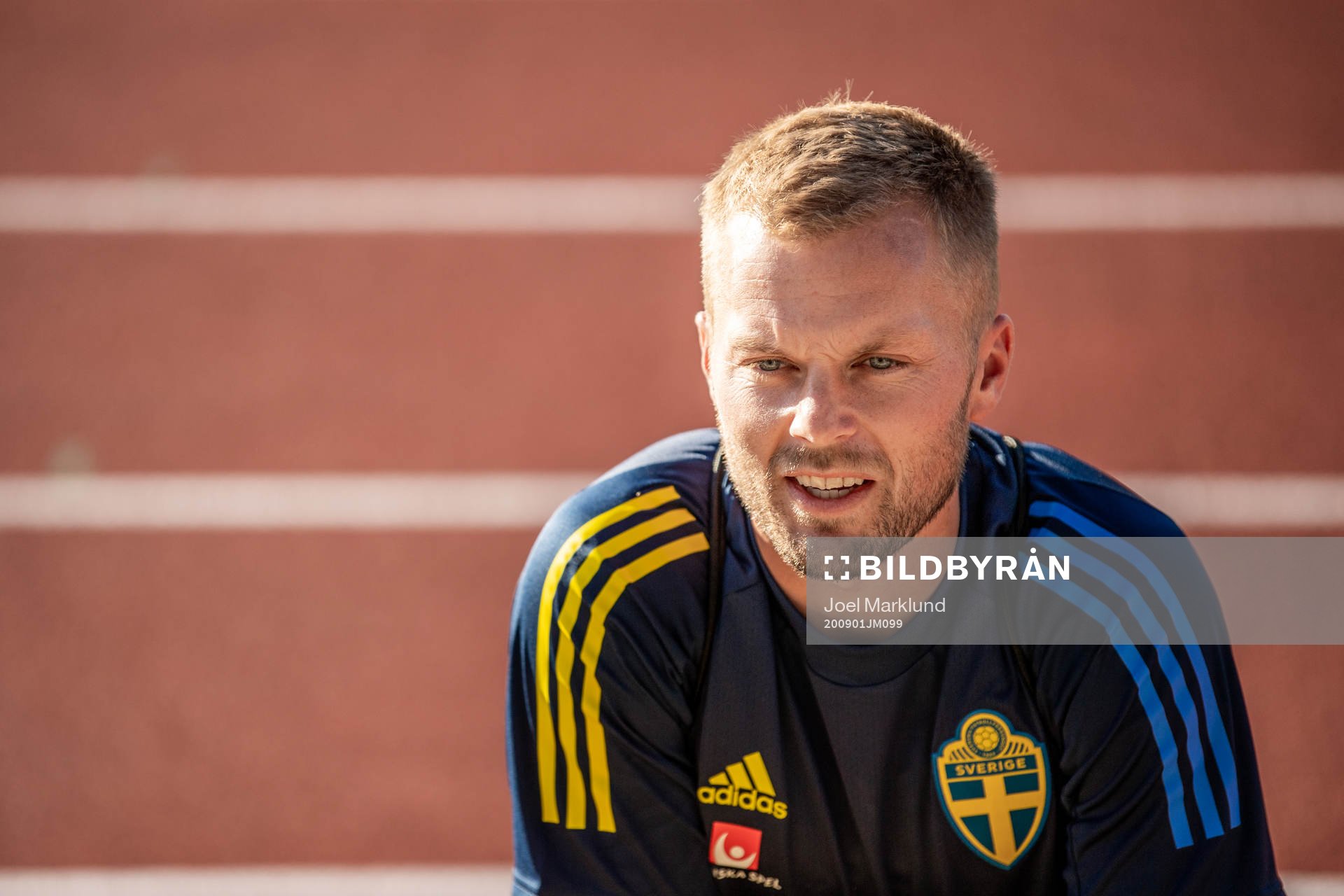 Sebastian Larsson of the Swedish national football team is