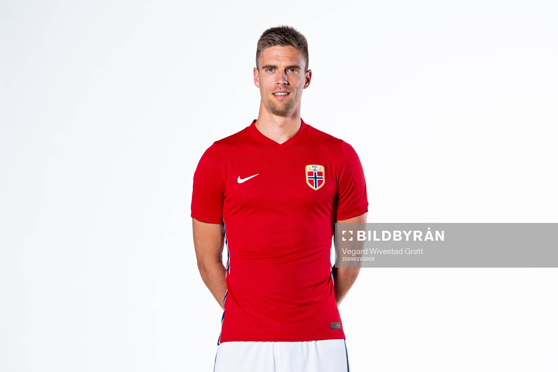 Markus Henriksen of the Norwegian national football team