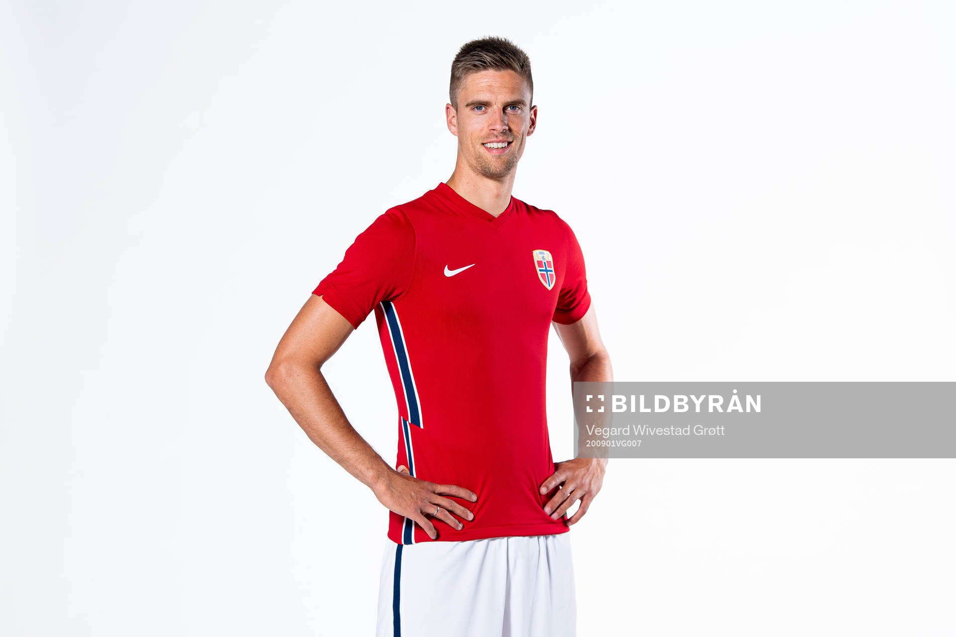 Markus Henriksen of the Norwegian national football team