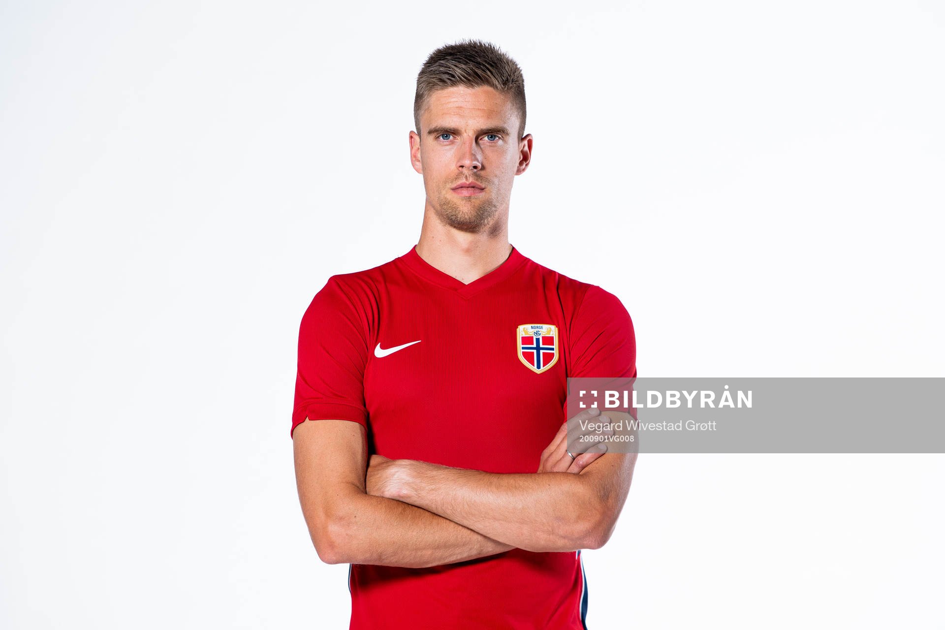 Markus Henriksen of the Norwegian national football team