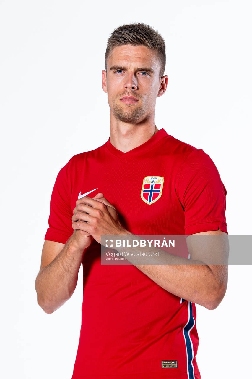 Markus Henriksen of the Norwegian national football team