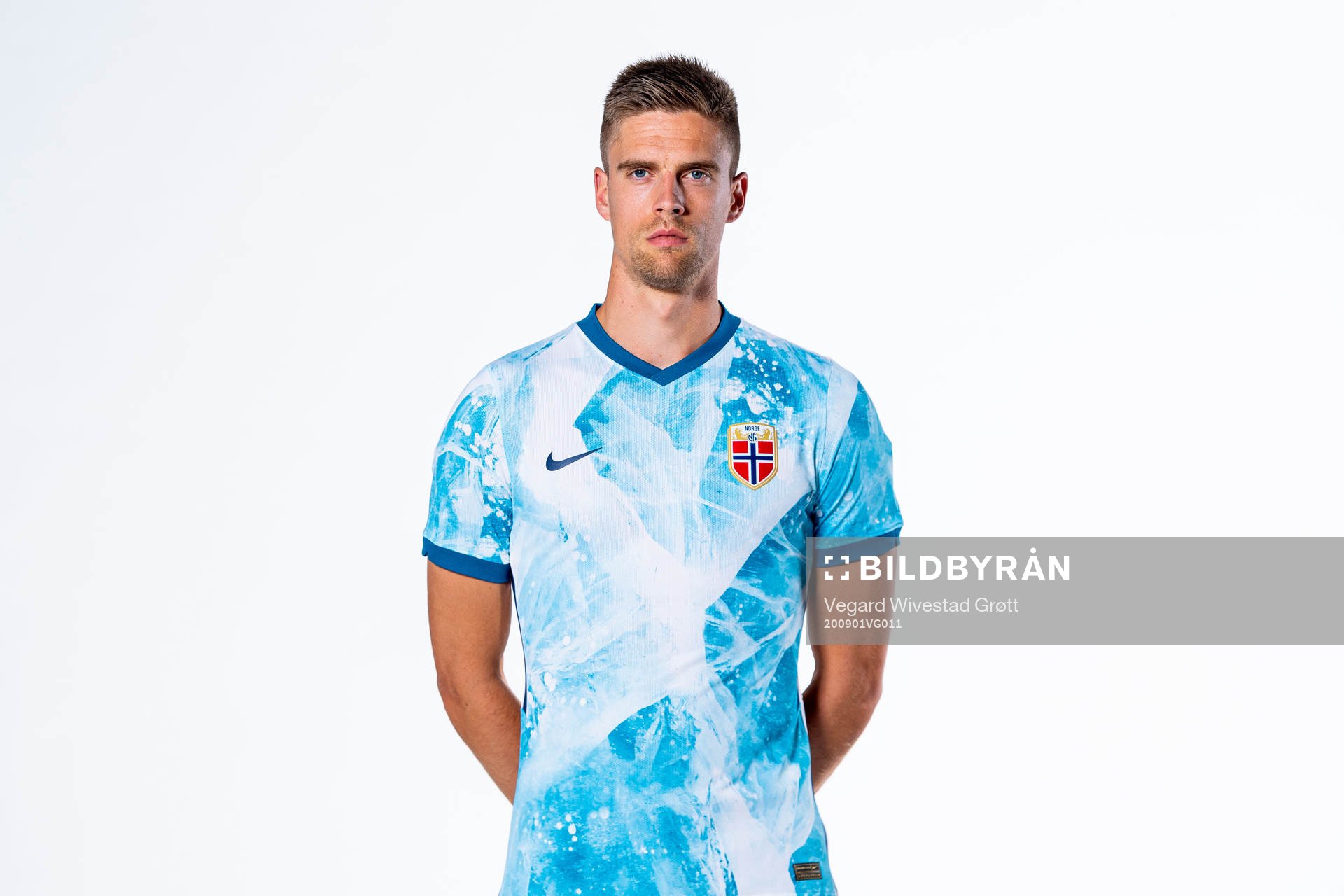 Markus Henriksen of the Norwegian national football team