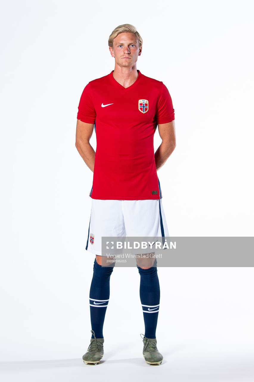 Morten Thorsby of the Norwegian national football team
