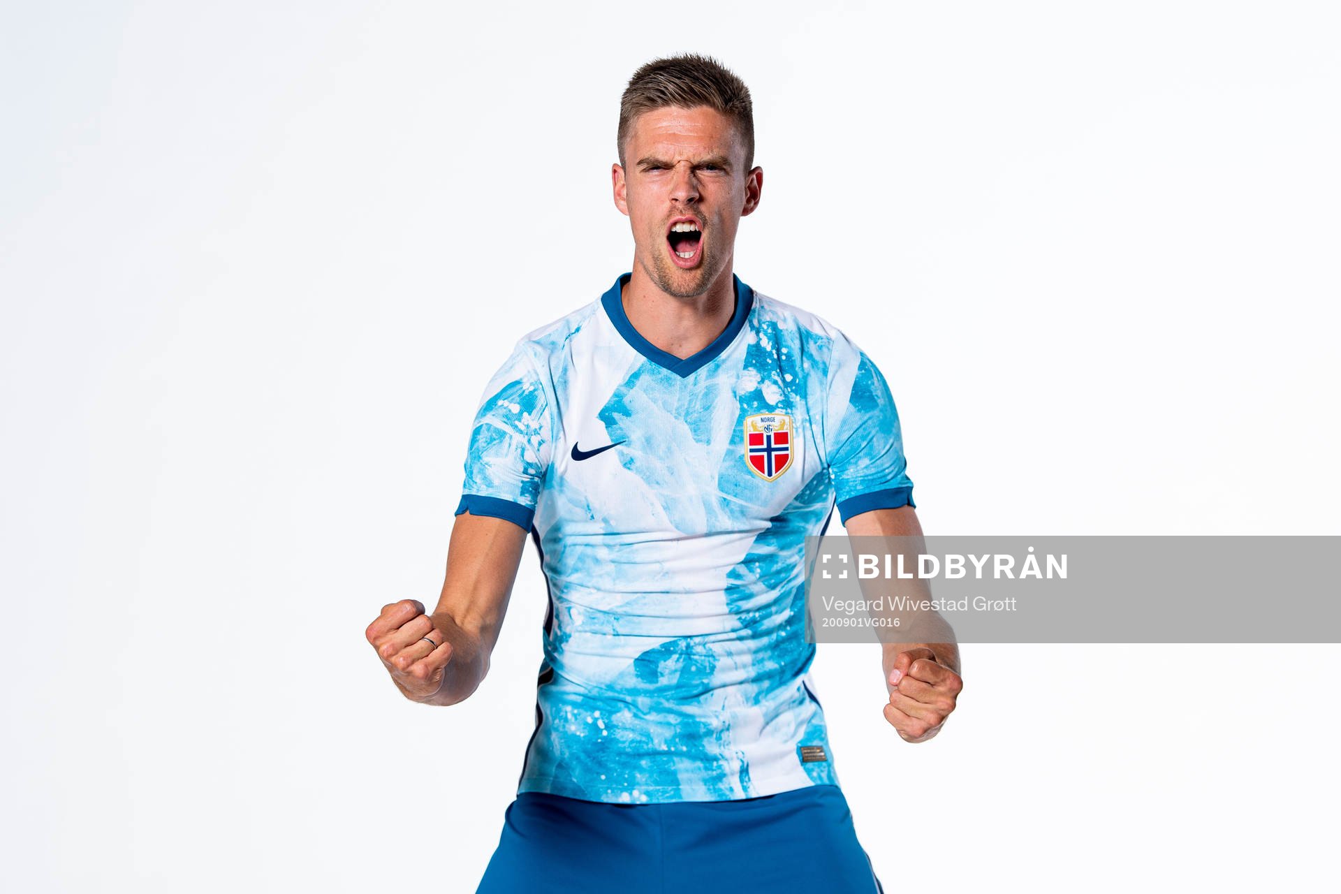 Markus Henriksen of the Norwegian national football team