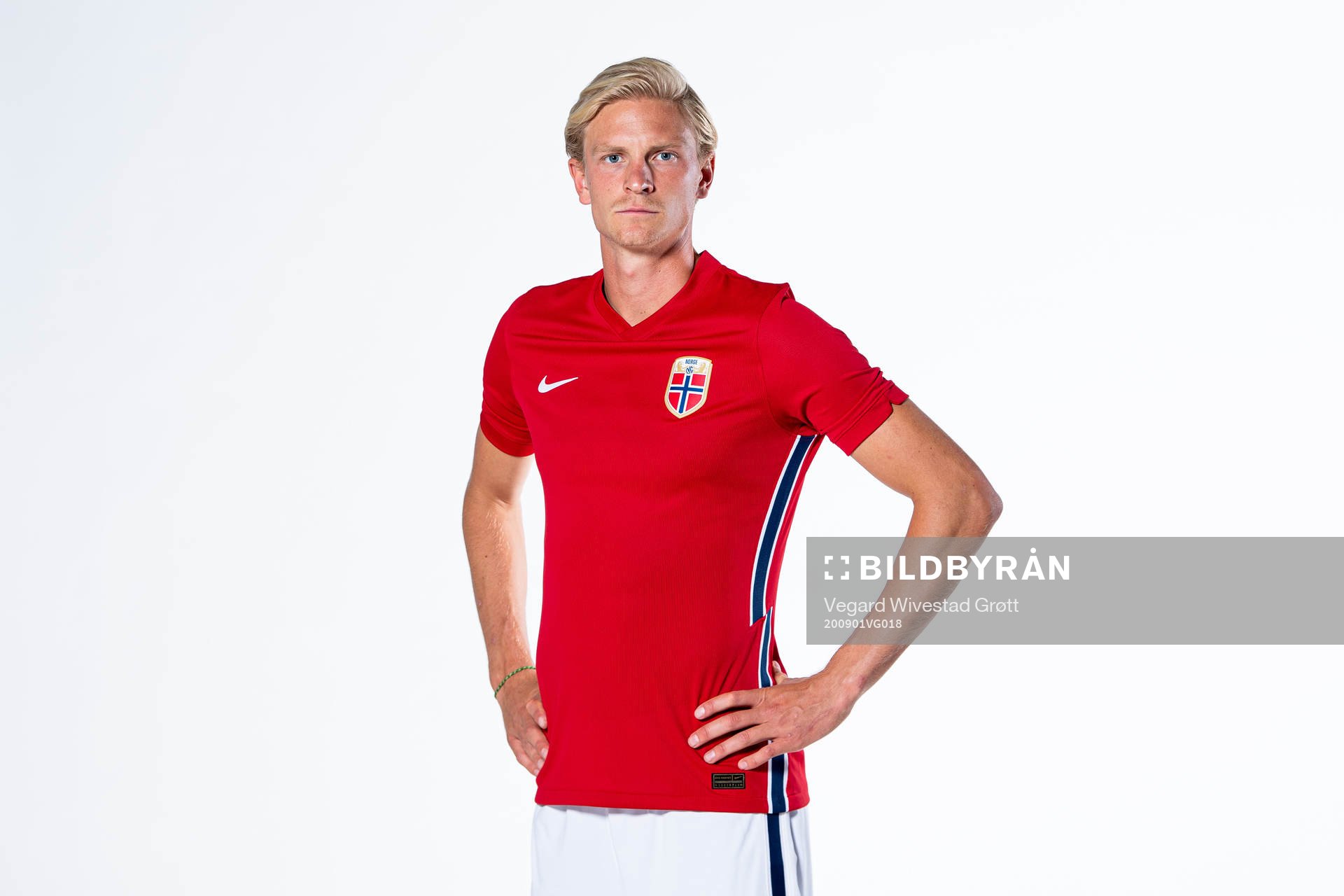 Morten Thorsby of the Norwegian national football team