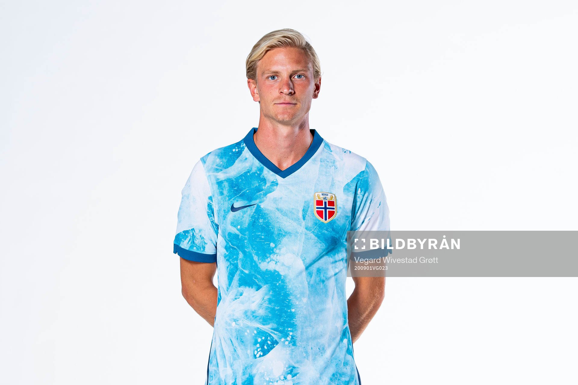 Morten Thorsby of the Norwegian national football team