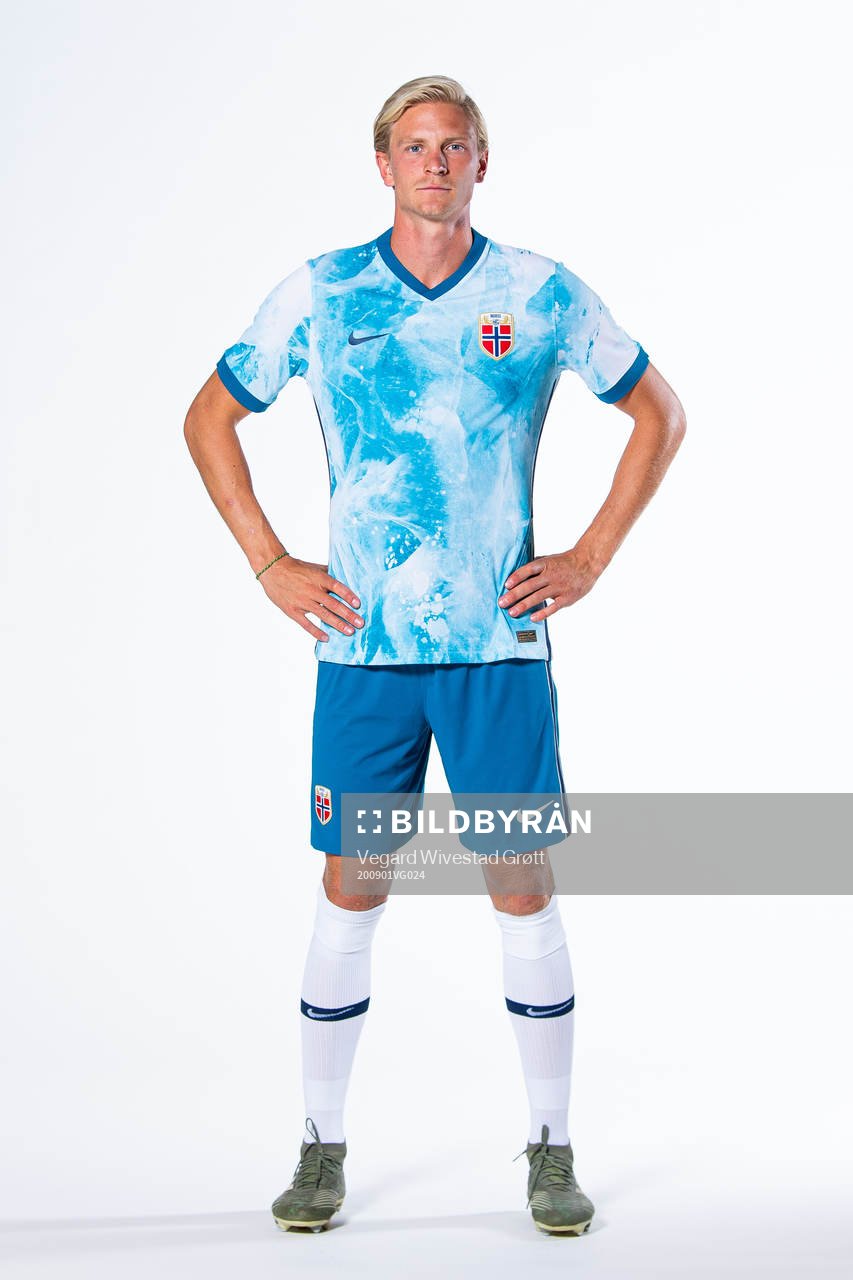 Morten Thorsby of the Norwegian national football team