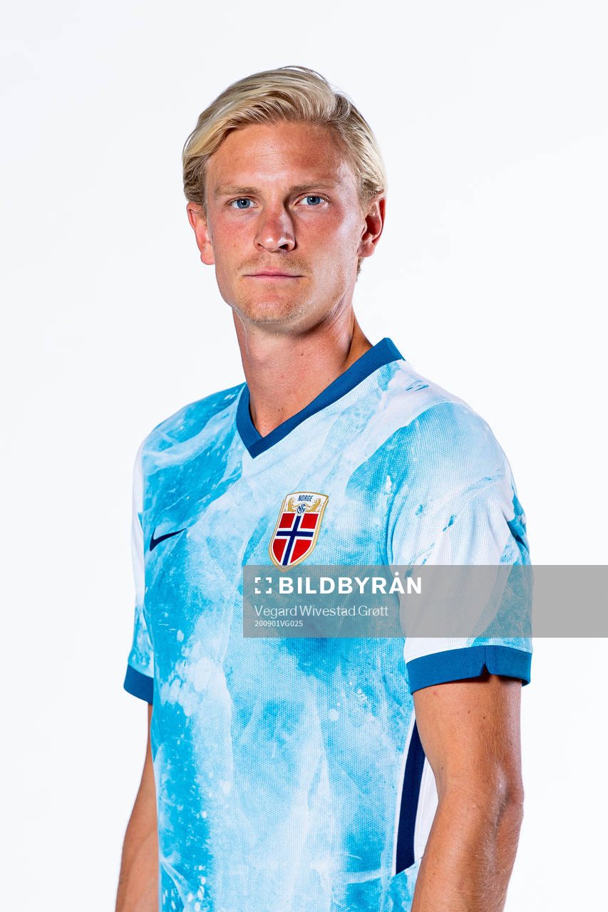 Morten Thorsby of the Norwegian national football team