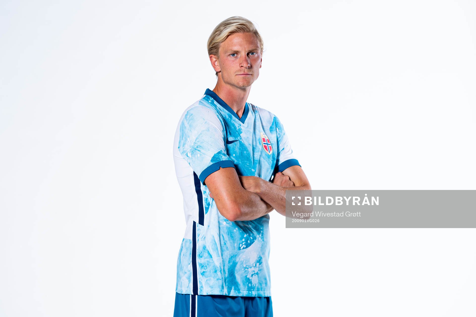 Morten Thorsby of the Norwegian national football team