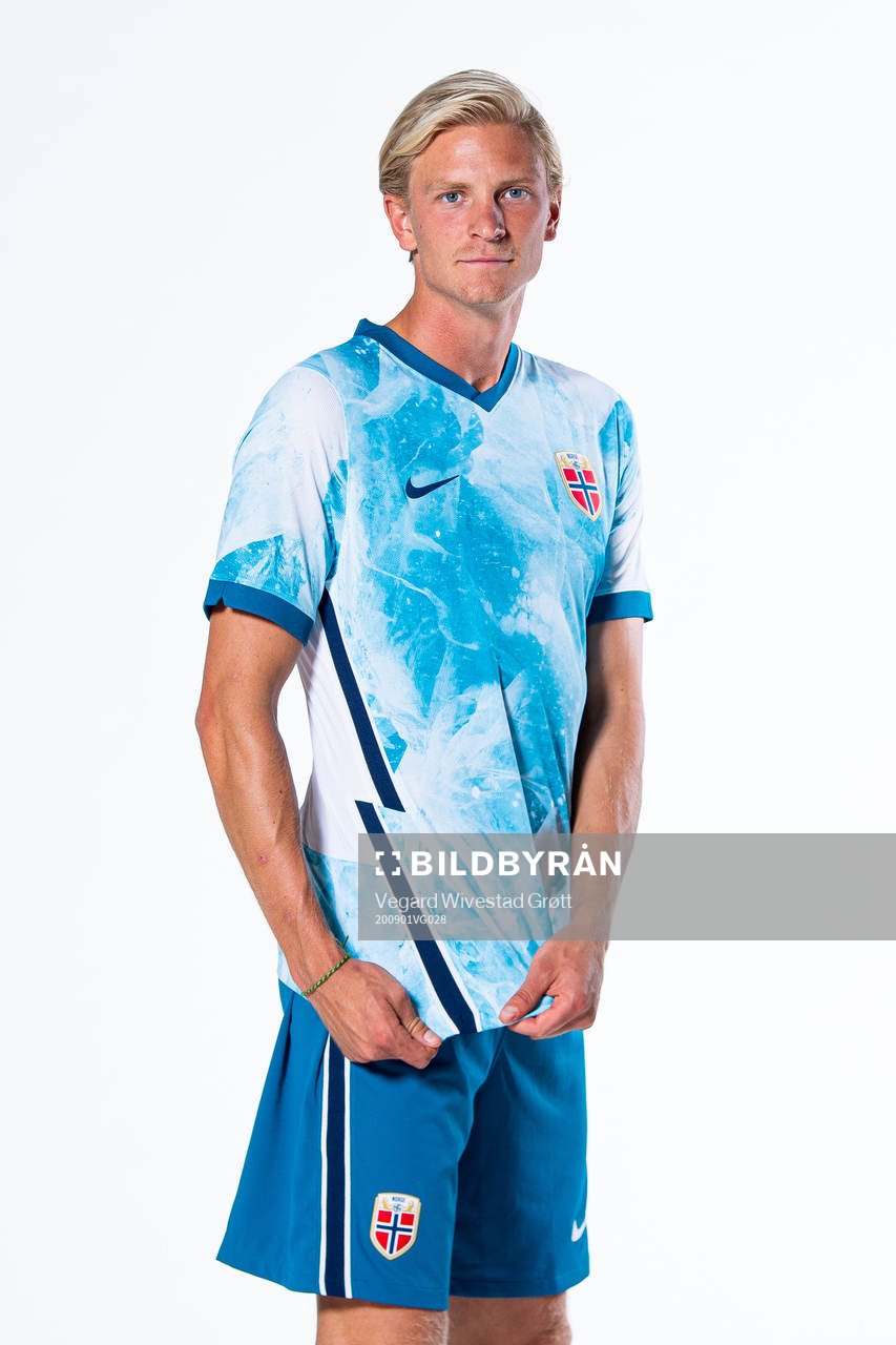 Morten Thorsby of the Norwegian national football team