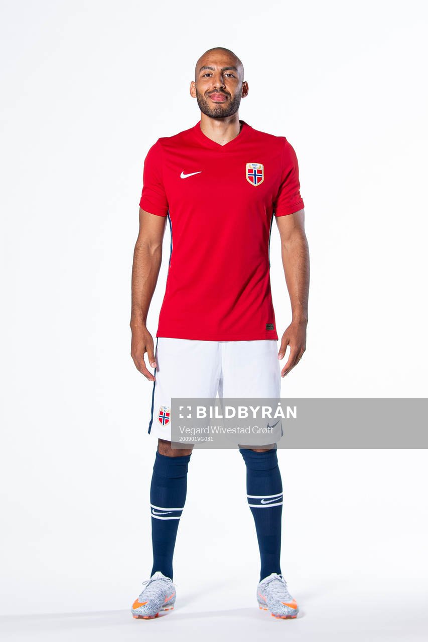 Haitam Aleesami of the Norwegian national football team