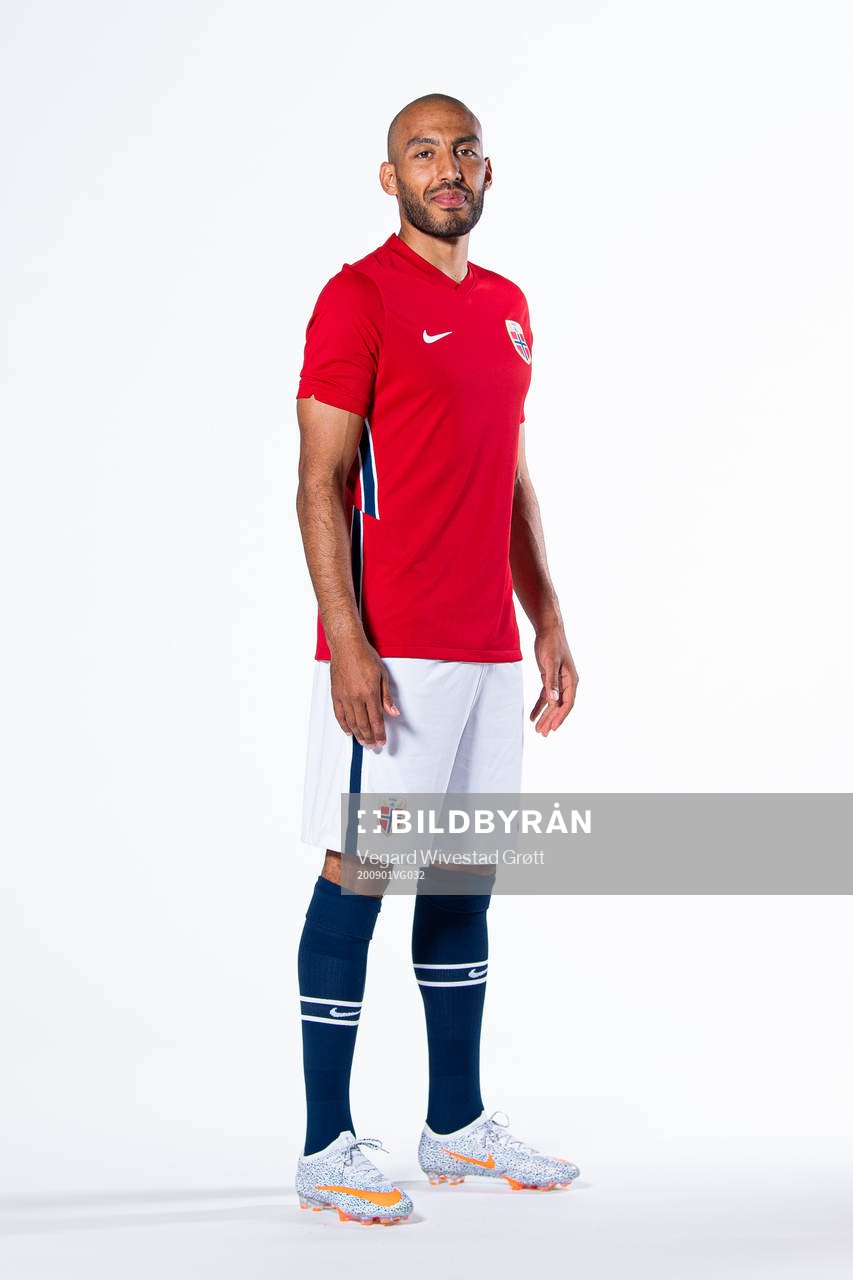 Haitam Aleesami of the Norwegian national football team