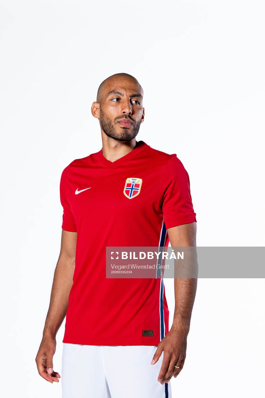 Haitam Aleesami of the Norwegian national football team