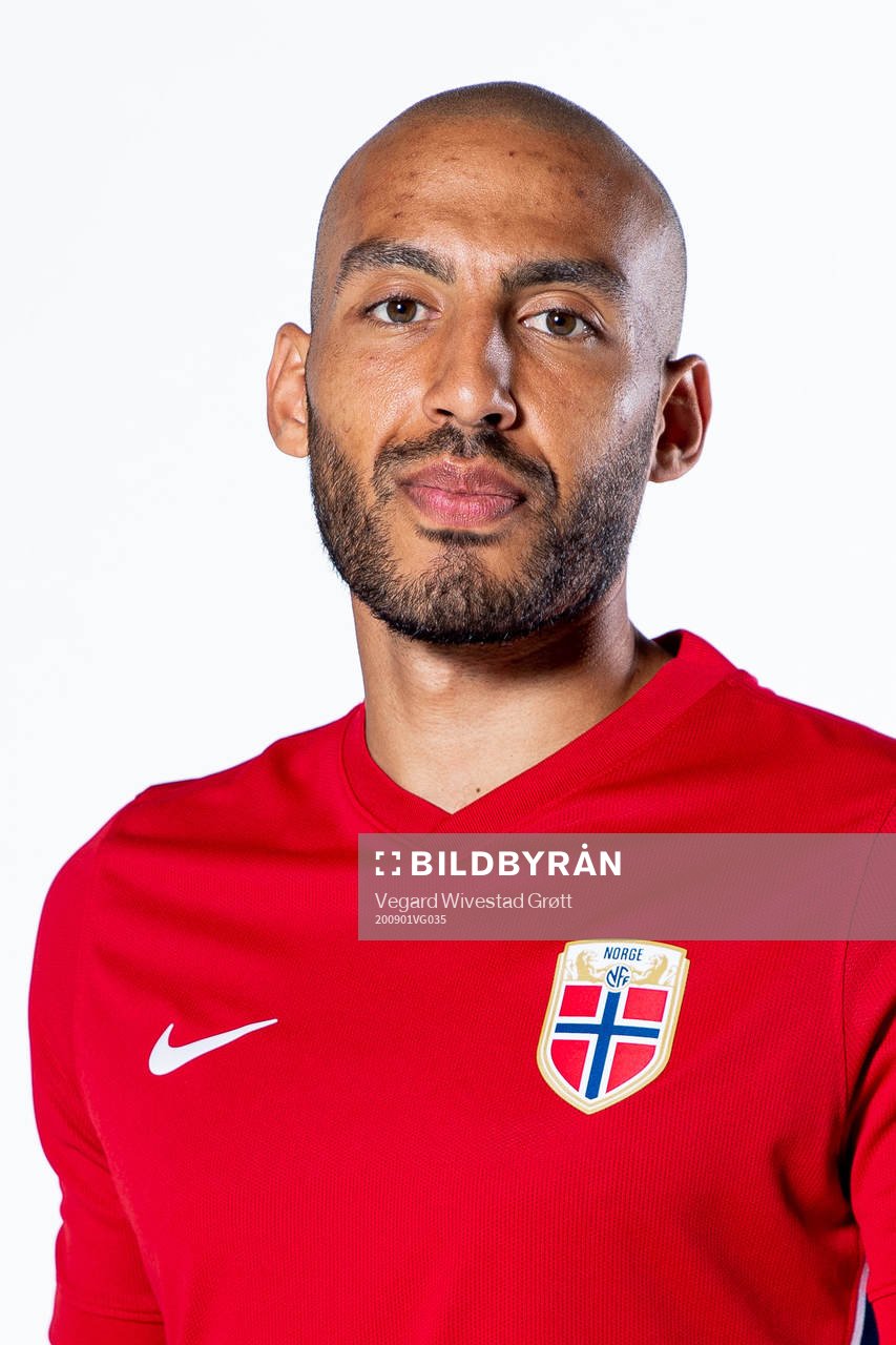 Haitam Aleesami of the Norwegian national football team
