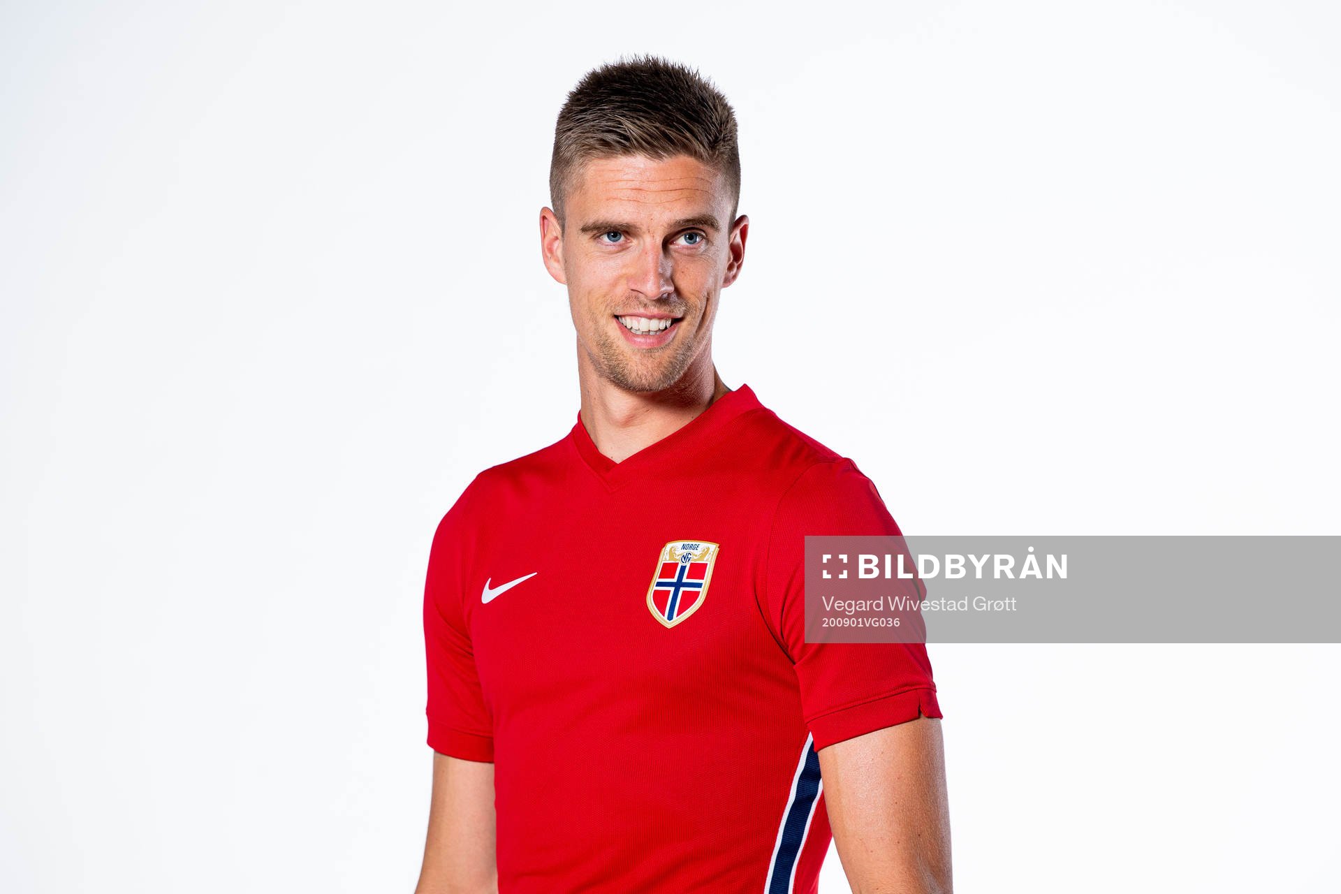 Markus Henriksen of the Norwegian national football team