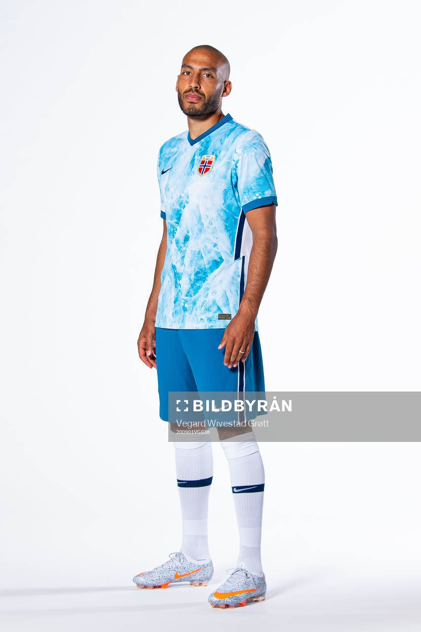 Haitam Aleesami of the Norwegian national football team