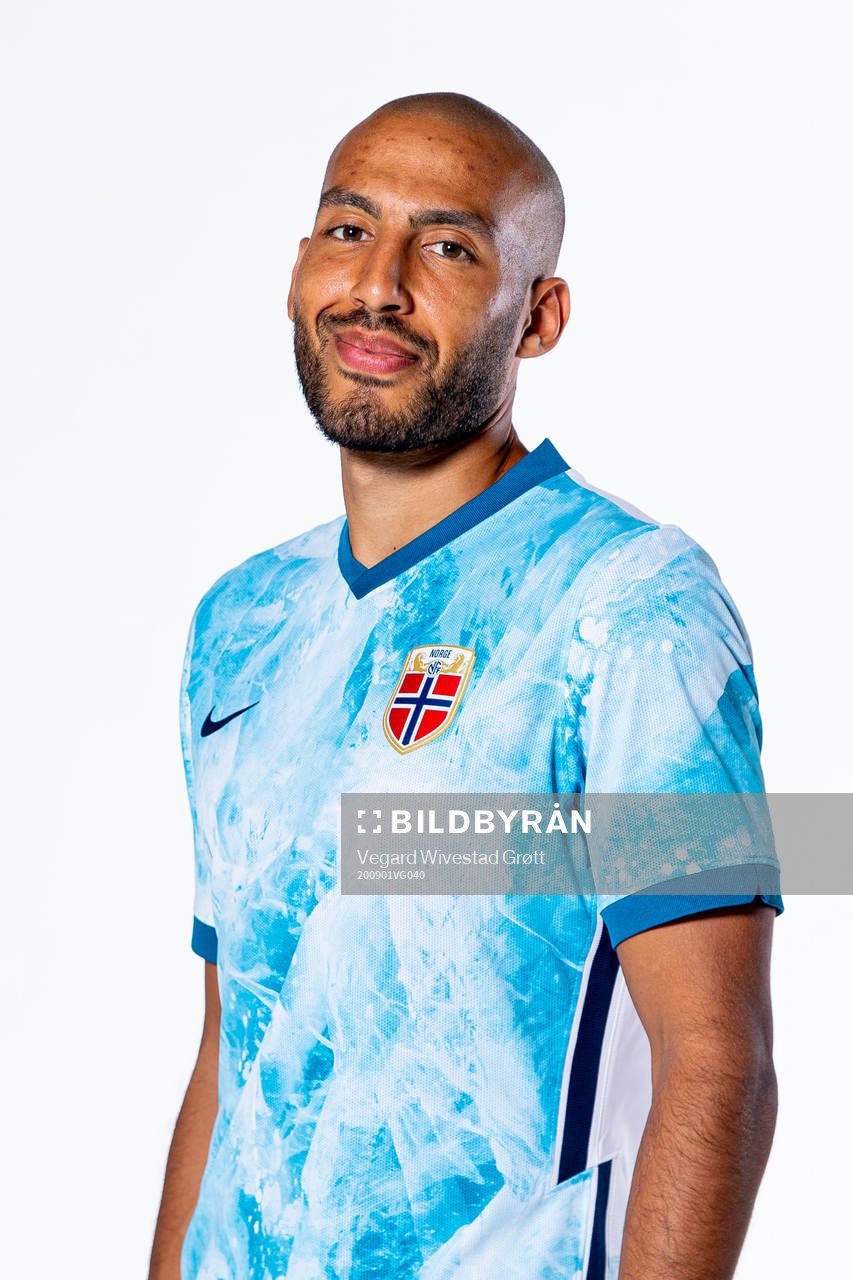 Haitam Aleesami of the Norwegian national football team