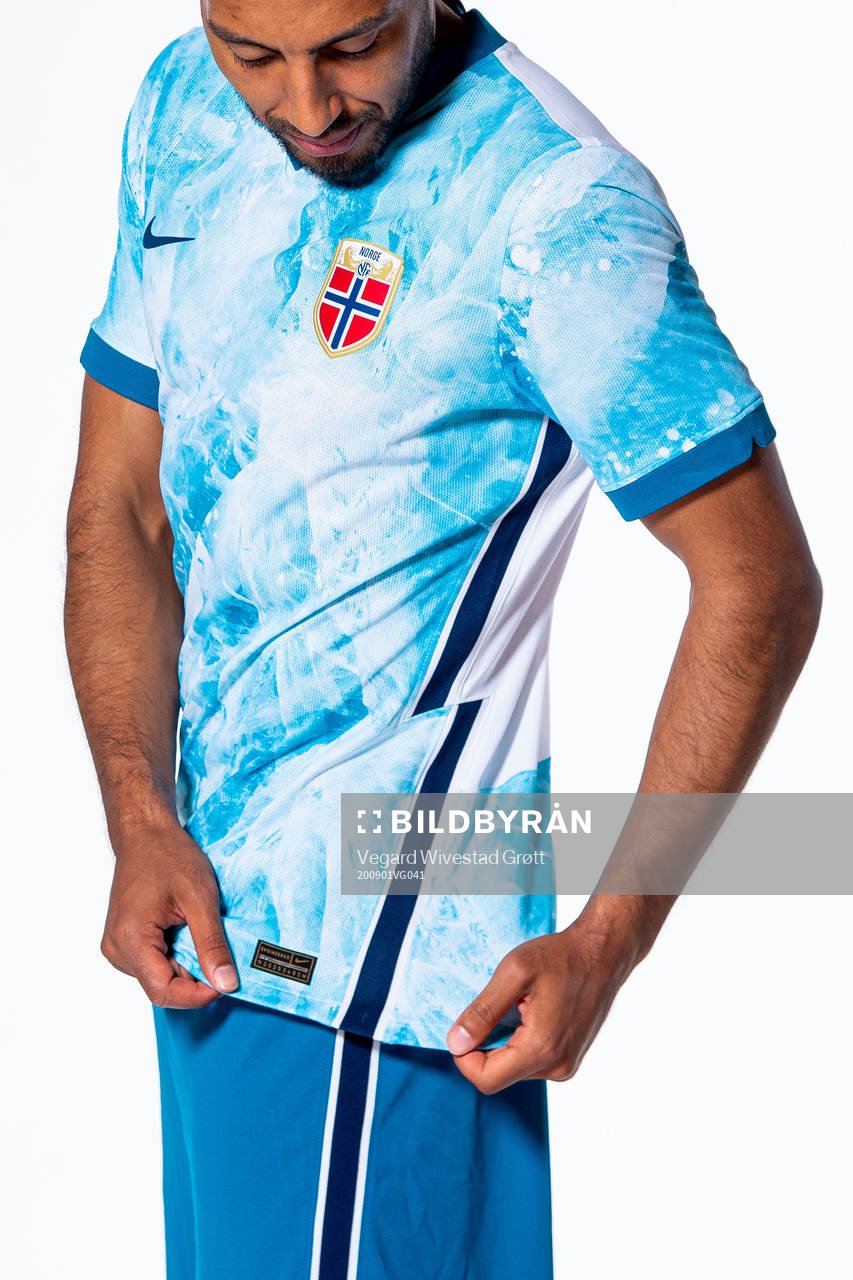 Haitam Aleesami of the Norwegian national football team