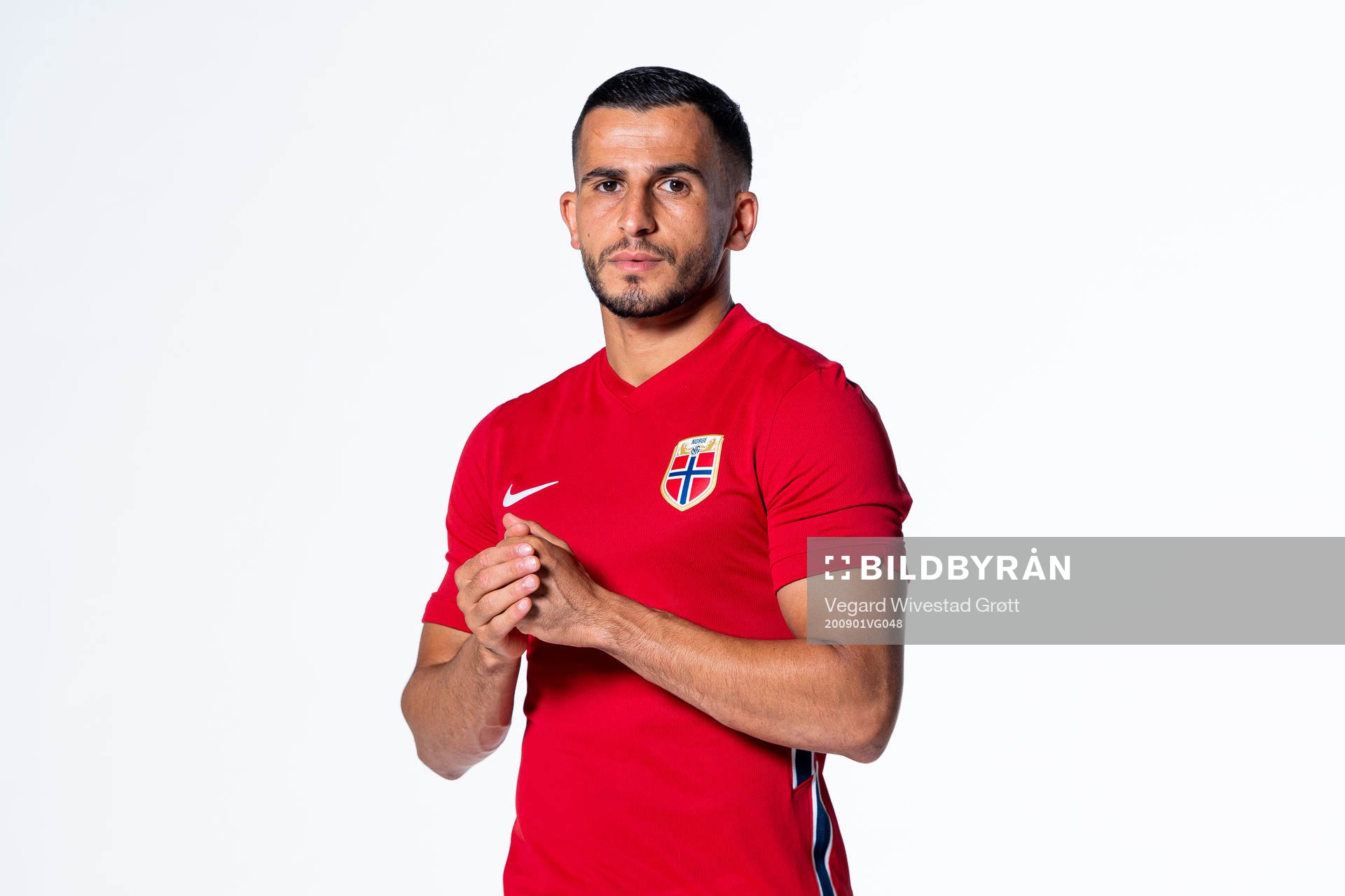 Omar Elabdellaoui of the Norwegian national football team
