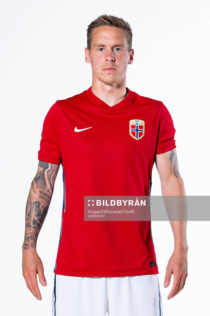 Stefan Johansen of the Norwegian national football team