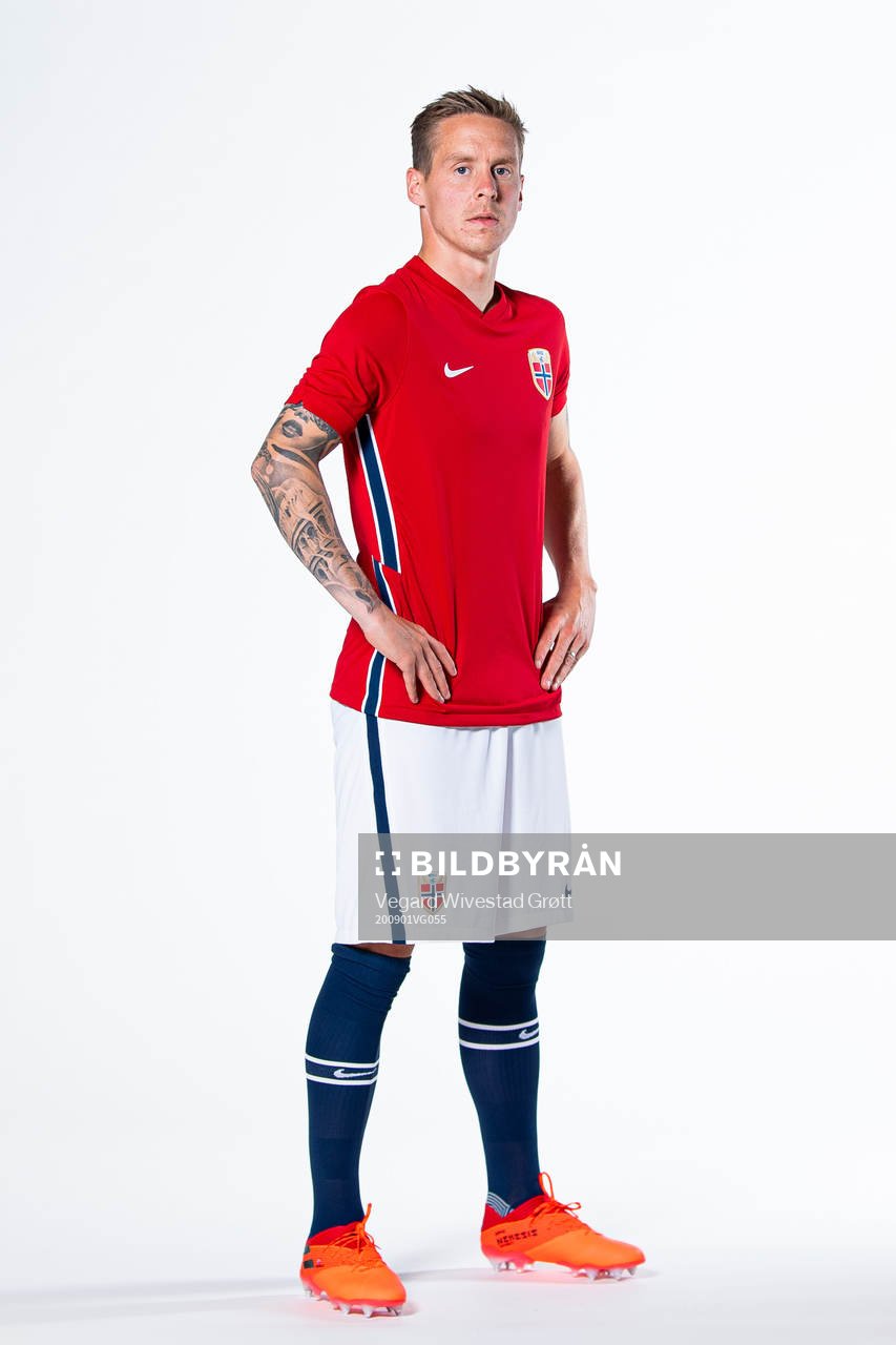 Stefan Johansen of the Norwegian national football team