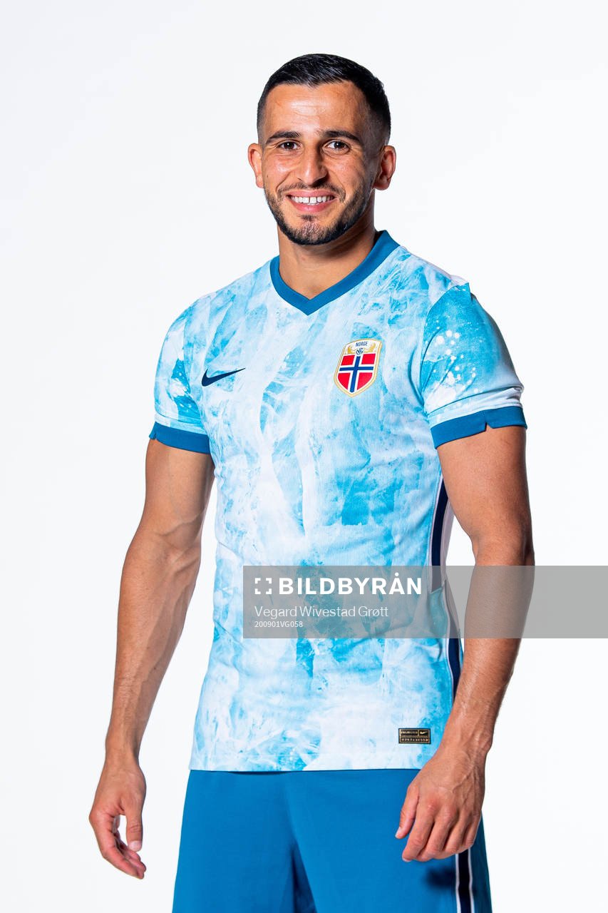 Omar Elabdellaoui of the Norwegian national football team