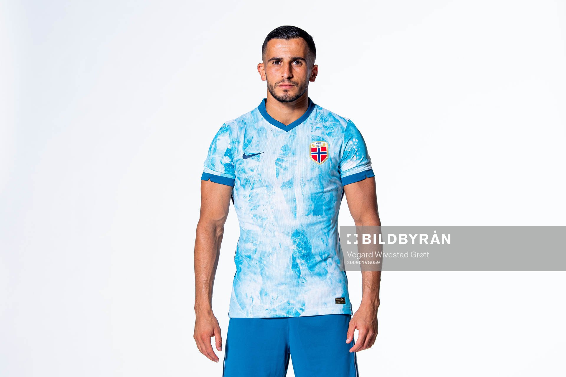Omar Elabdellaoui of the Norwegian national football team