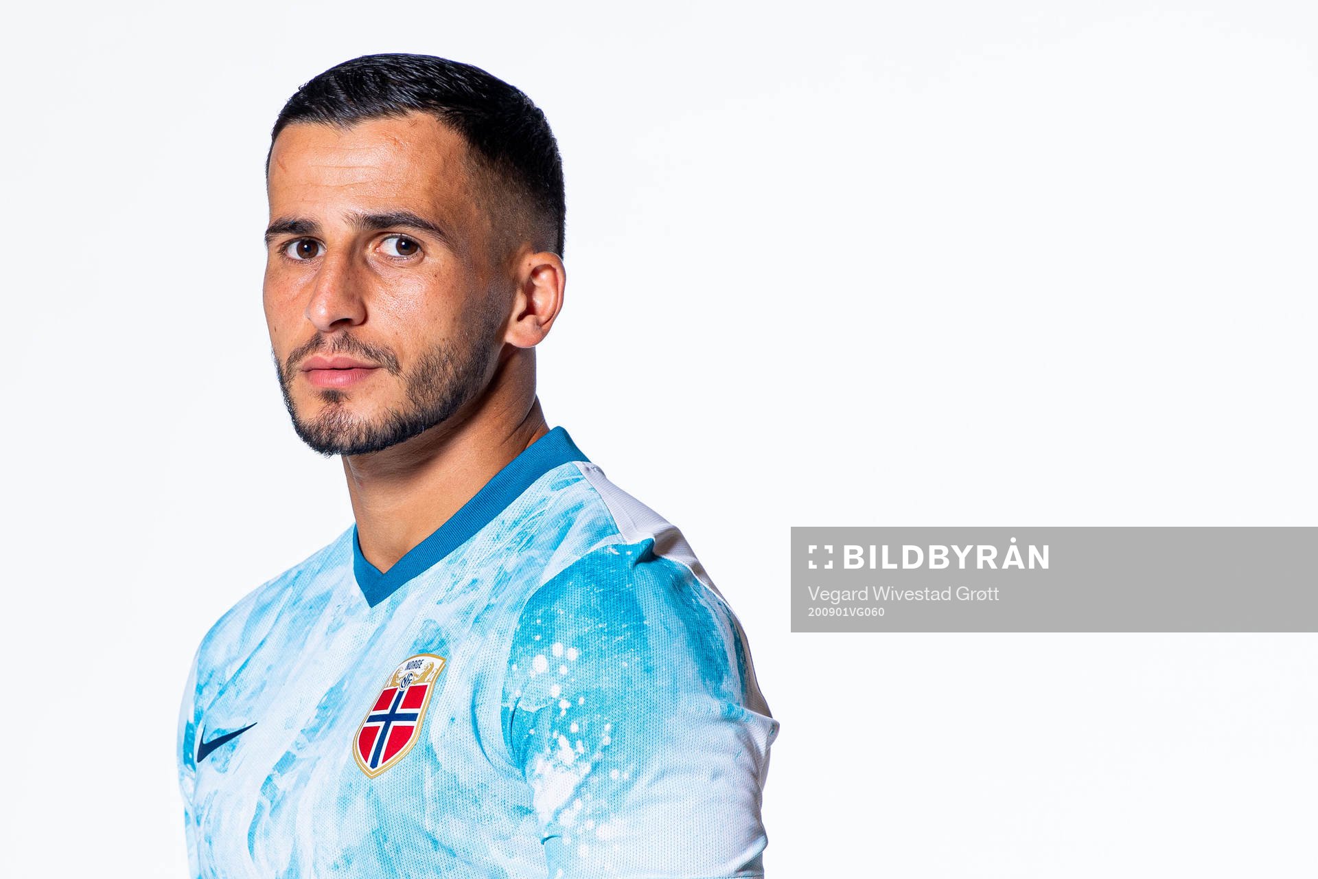 Omar Elabdellaoui of the Norwegian national football team