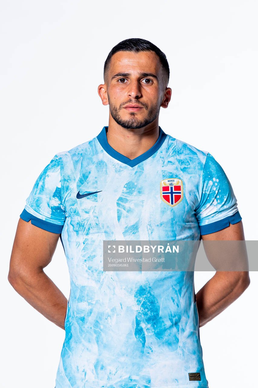 Omar Elabdellaoui of the Norwegian national football team