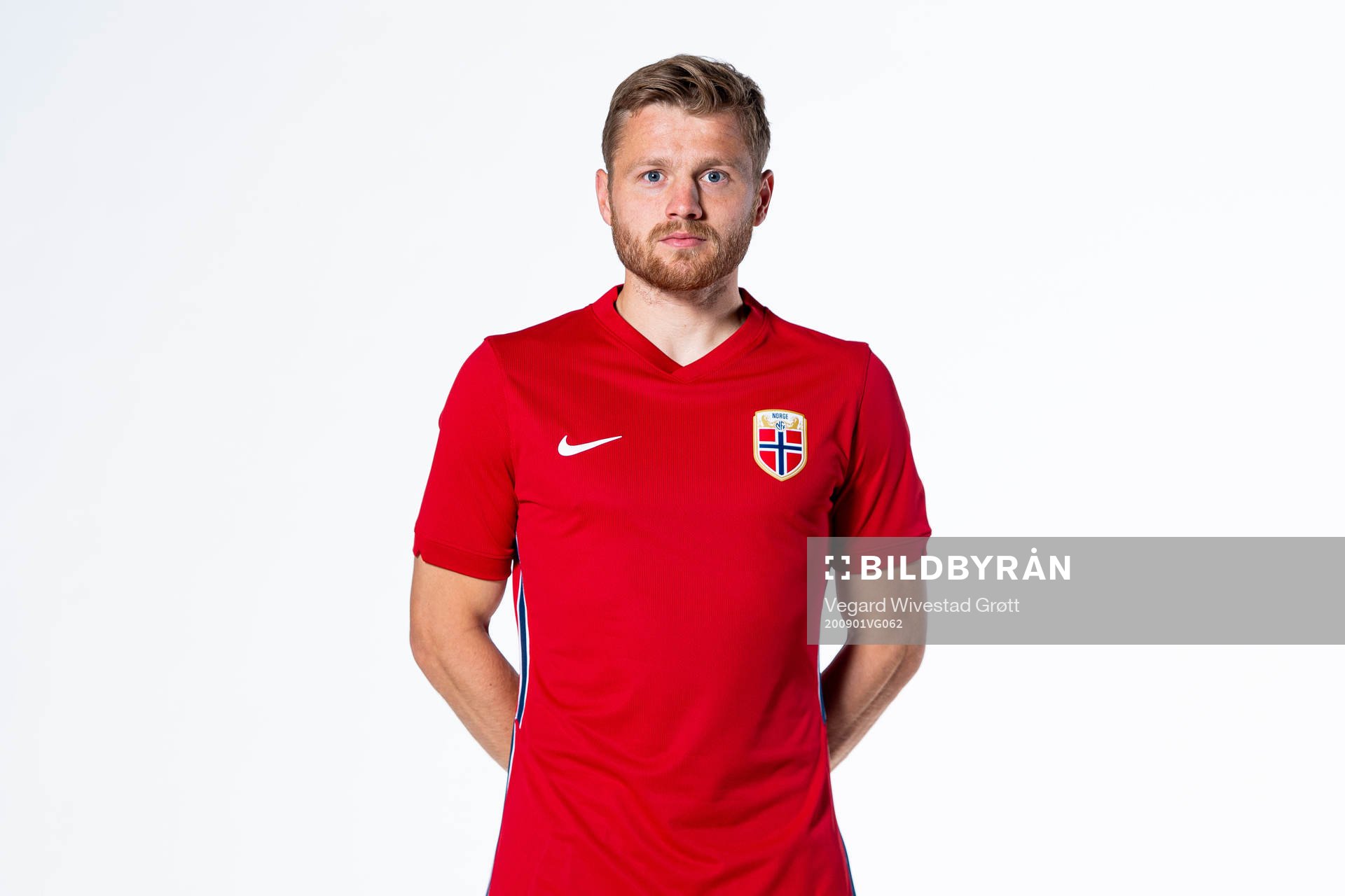 Fredrik Midtsjø of the Norwegian national football team