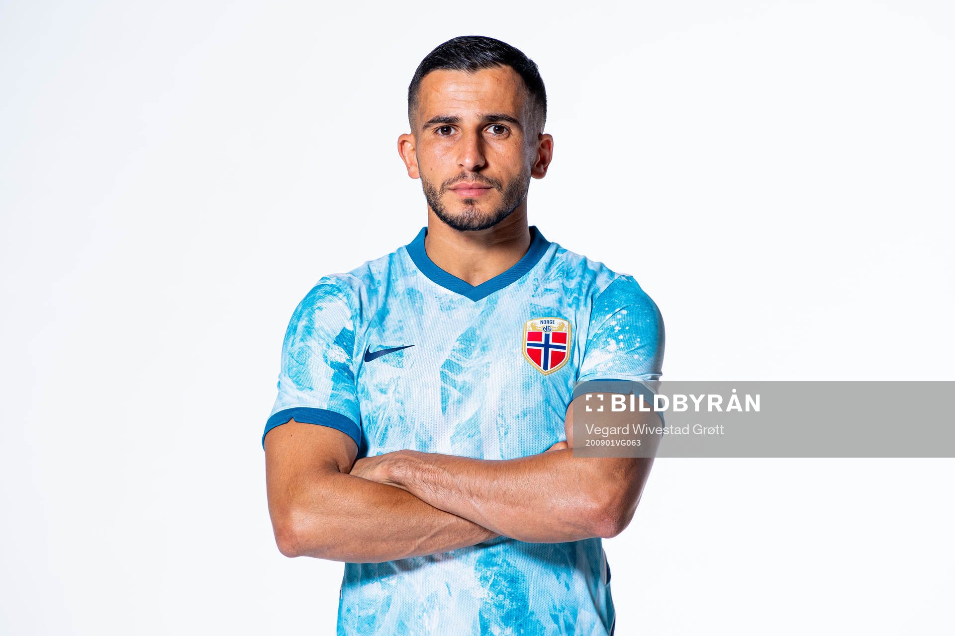 Omar Elabdellaoui of the Norwegian national football team