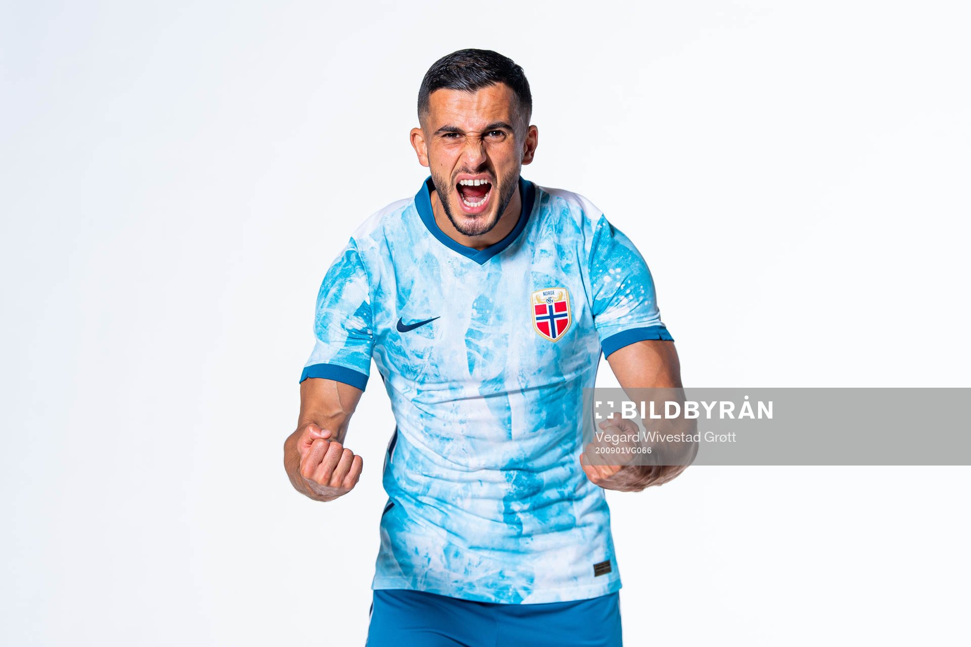 Omar Elabdellaoui of the Norwegian national football team