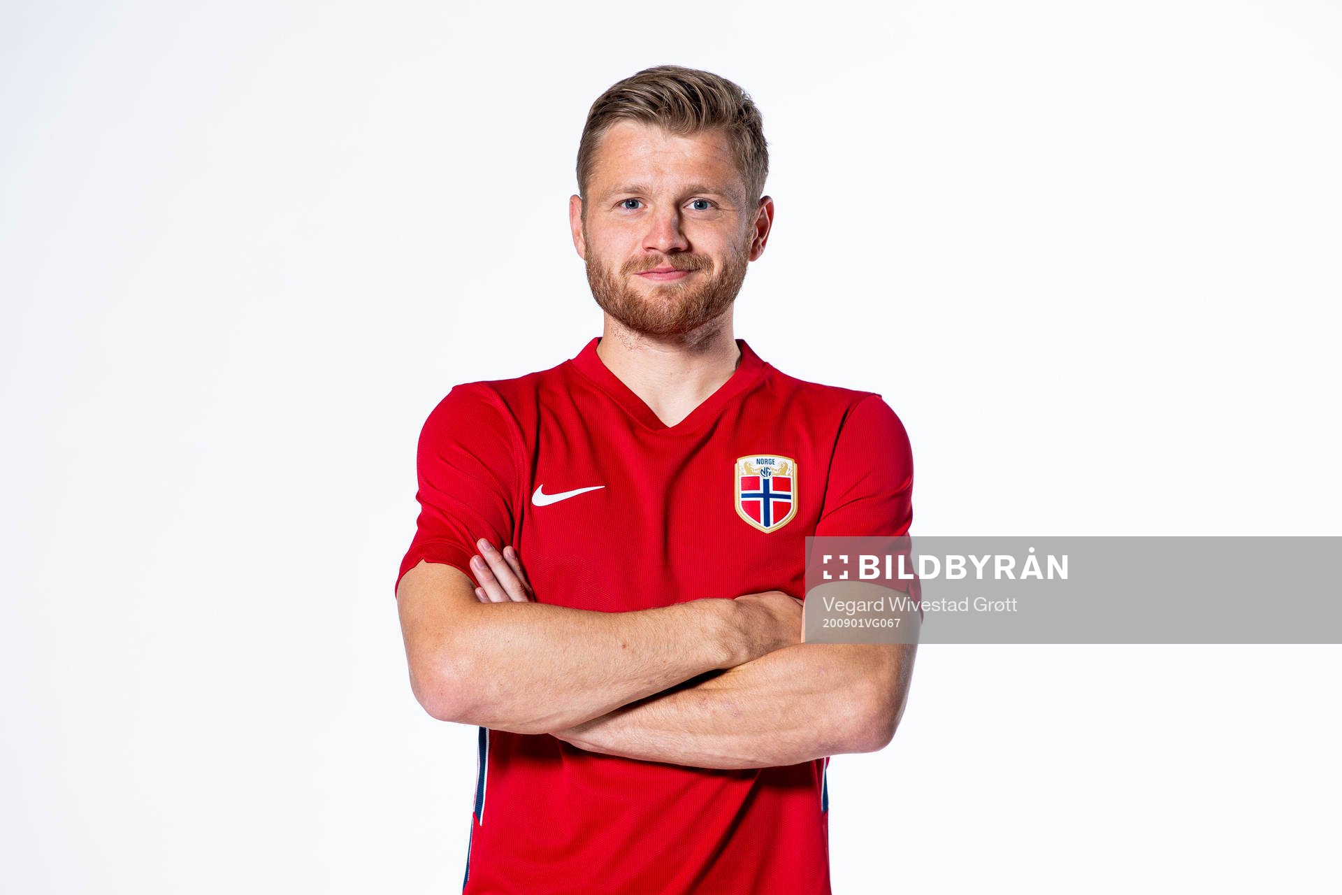 Fredrik Midtsjø of the Norwegian national football team