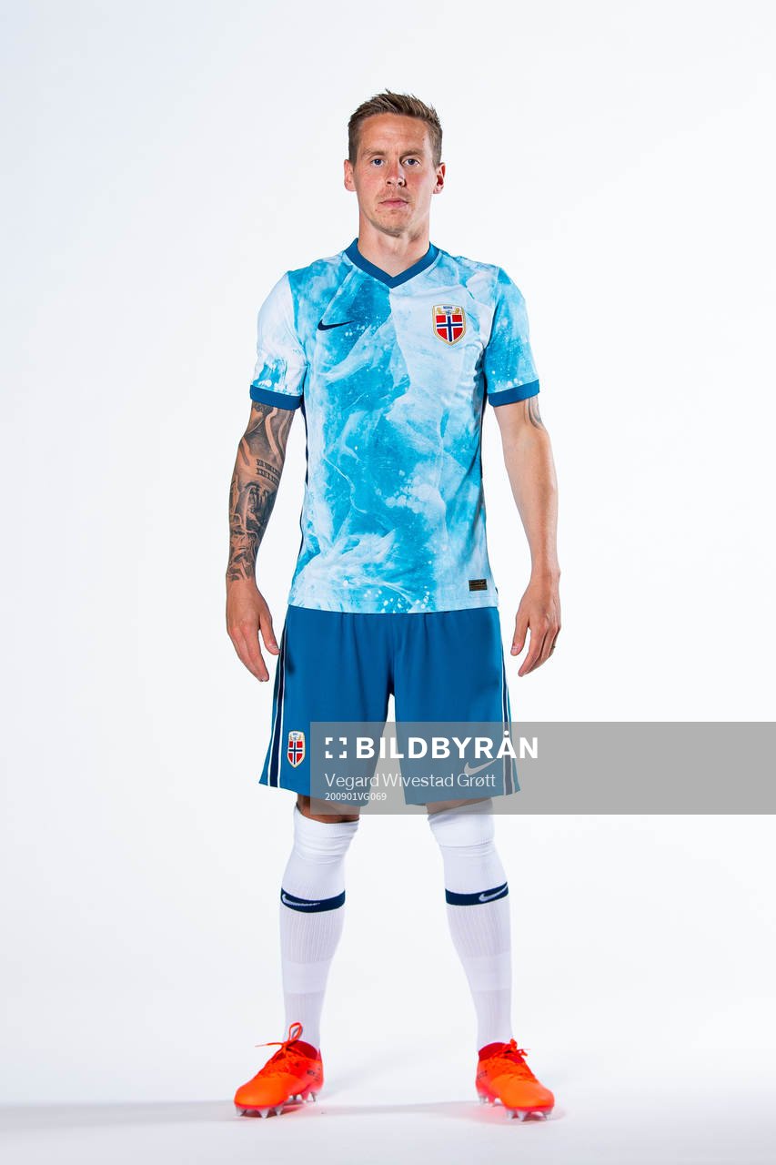 Stefan Johansen of the Norwegian national football team