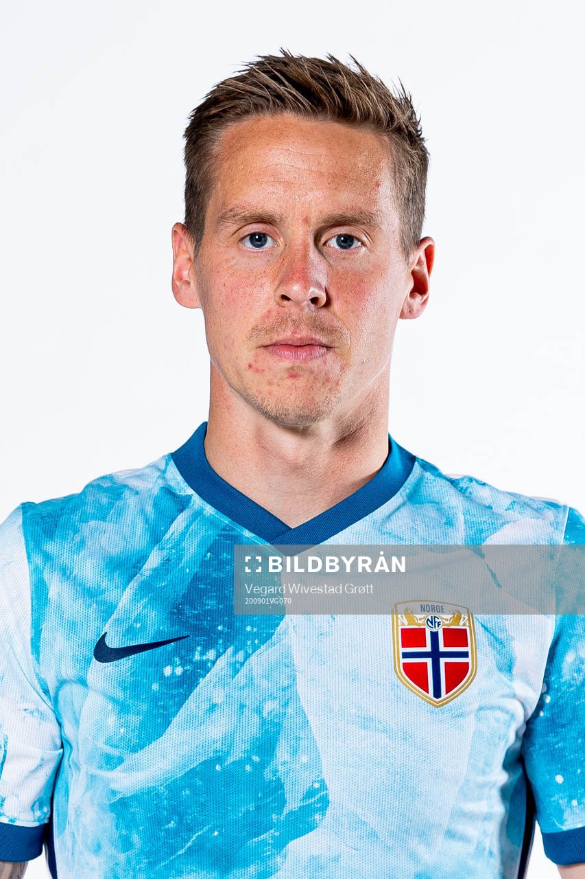 Stefan Johansen of the Norwegian national football team
